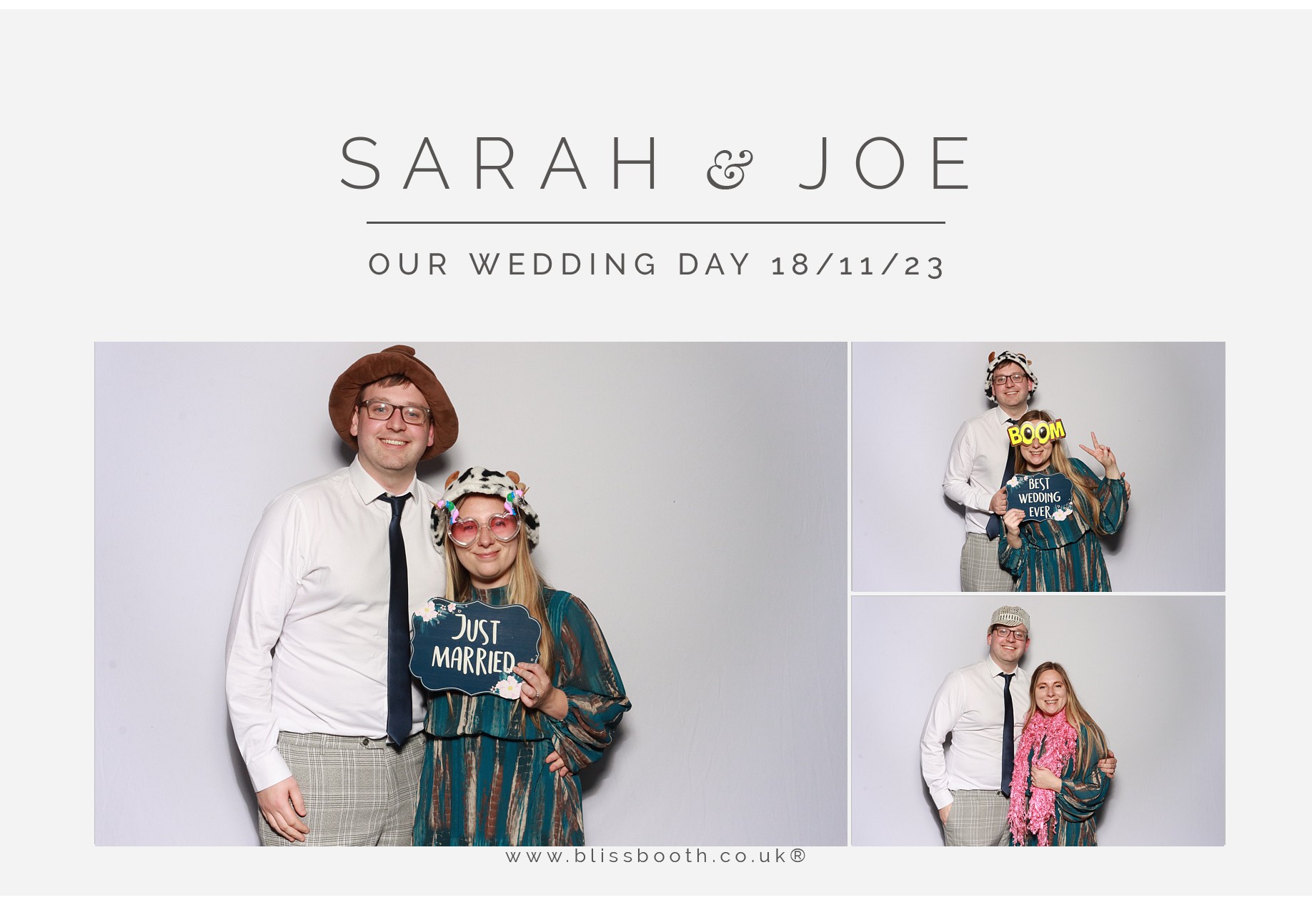 Sarah and Joe | View more photos from the event at gallery.blissbooth.co.uk/u/BlissBooth/Sarah-and-Joe