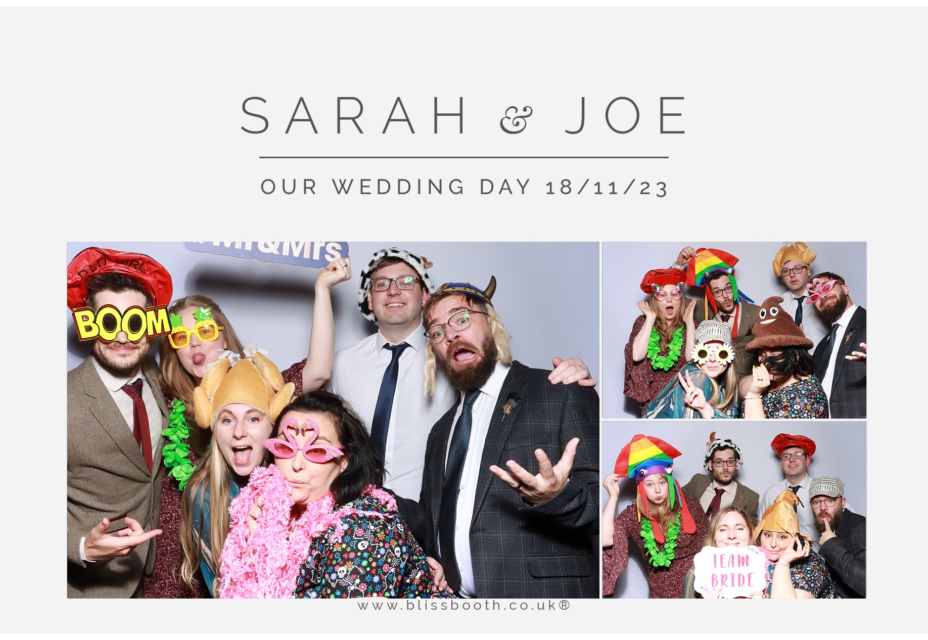 Sarah and Joe | View more photos from the event at gallery.blissbooth.co.uk/u/BlissBooth/Sarah-and-Joe