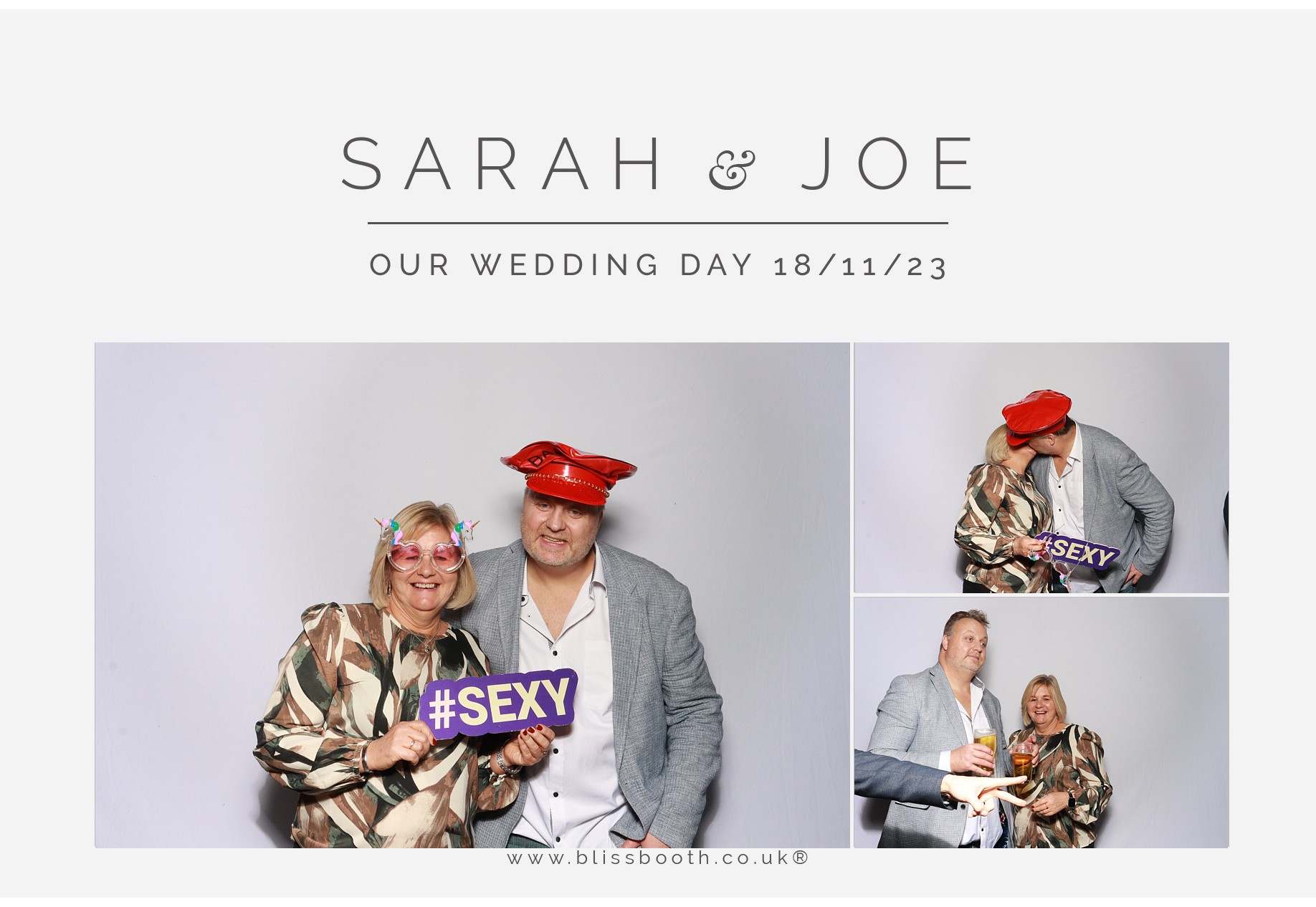 Sarah and Joe | View more photos from the event at gallery.blissbooth.co.uk/u/BlissBooth/Sarah-and-Joe
