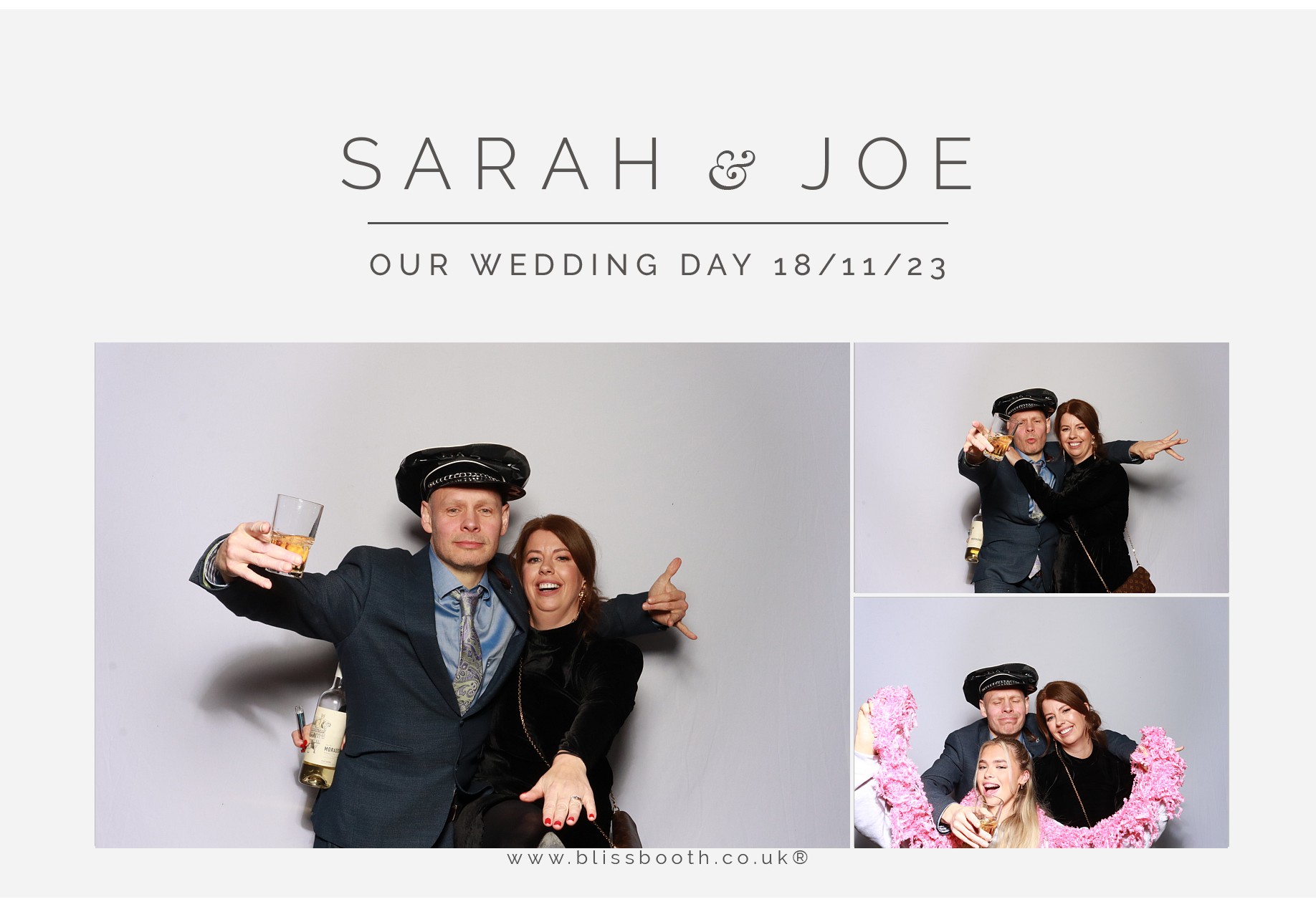 Sarah and Joe | View more photos from the event at gallery.blissbooth.co.uk/u/BlissBooth/Sarah-and-Joe