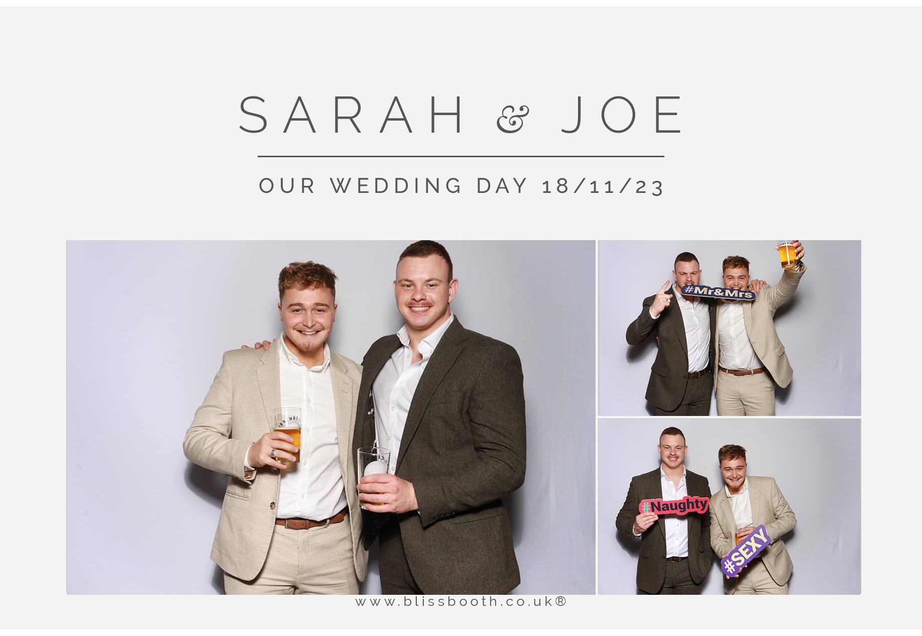 Sarah and Joe | View more photos from the event at gallery.blissbooth.co.uk/u/BlissBooth/Sarah-and-Joe