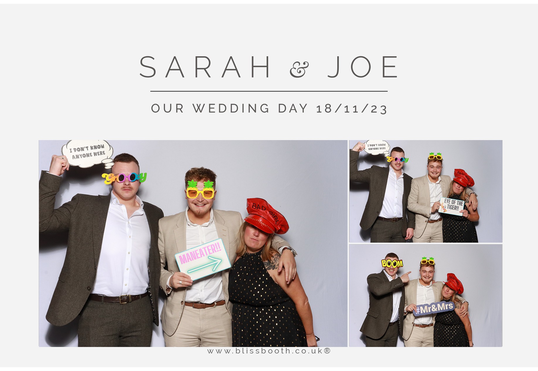 Sarah and Joe | View more photos from the event at gallery.blissbooth.co.uk/u/BlissBooth/Sarah-and-Joe