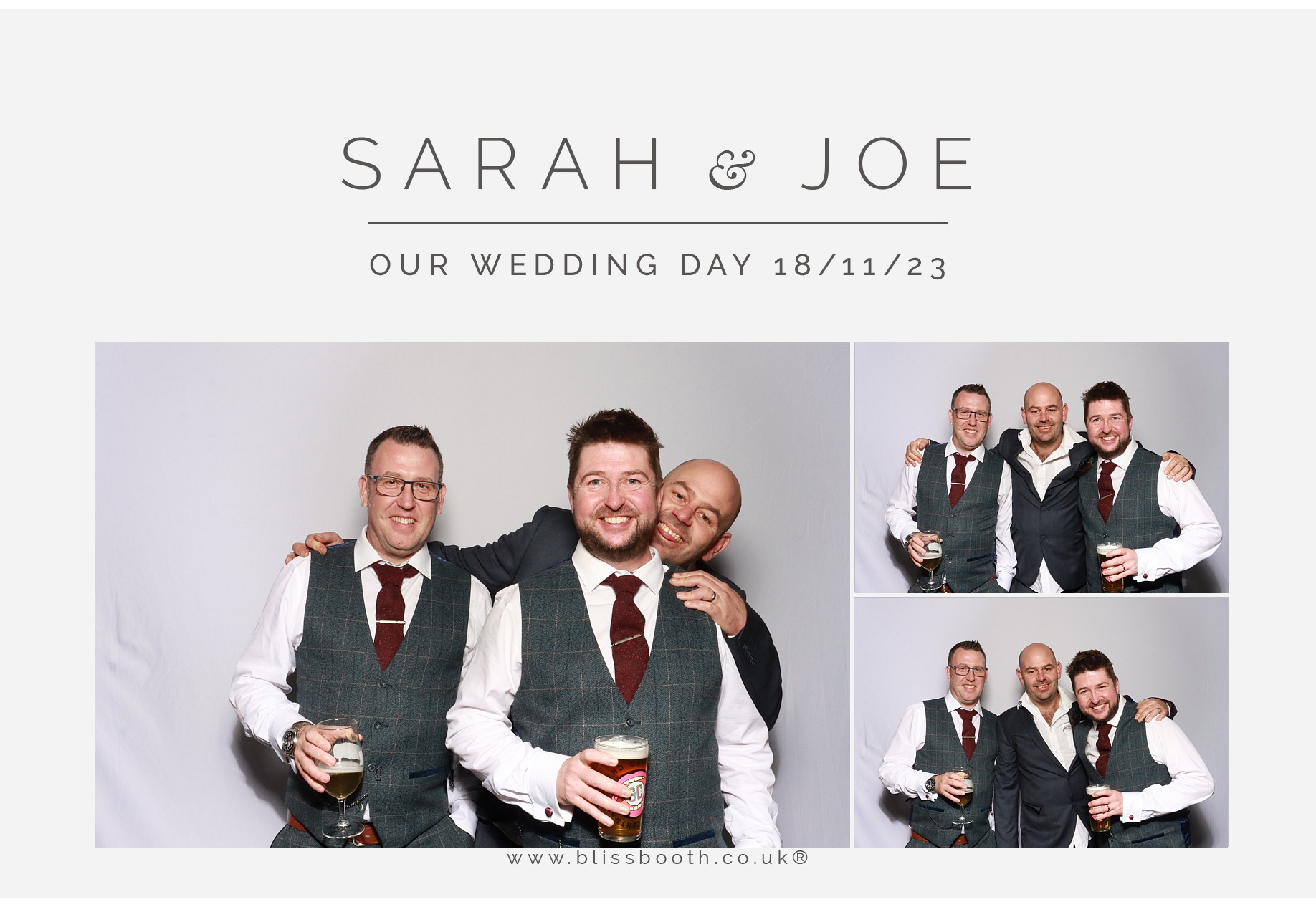 Sarah and Joe | View more photos from the event at gallery.blissbooth.co.uk/u/BlissBooth/Sarah-and-Joe