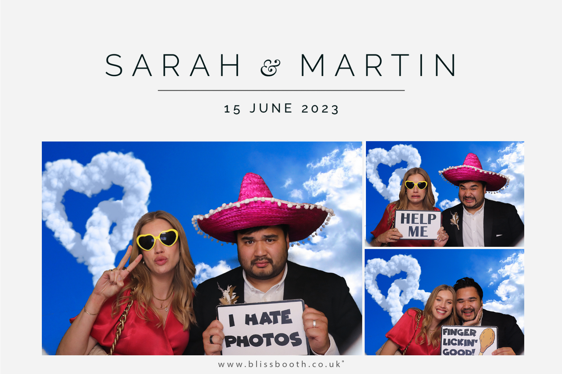 Sarah and Martin | View more photos from the event at gallery.blissbooth.co.uk/u/BlissBooth/Sarah-and-Martin