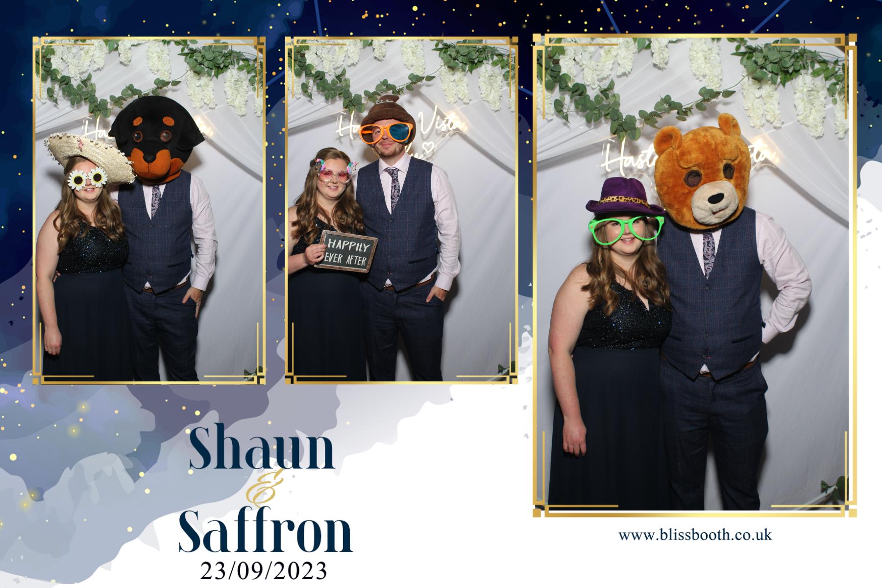 Shaun and Saffron | View more photos from the event at gallery.blissbooth.co.uk/u/BlissBooth/Shaun-and-Saffron