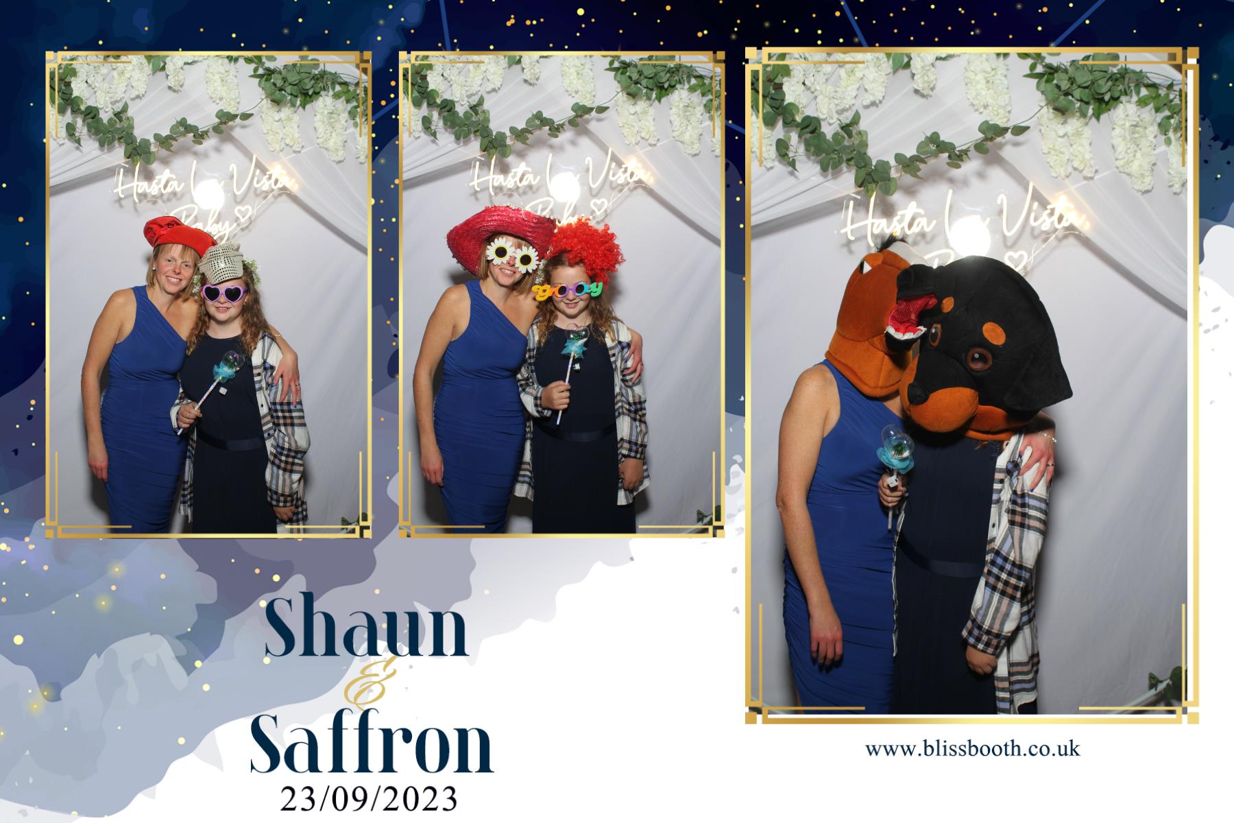 Shaun and Saffron | View more photos from the event at gallery.blissbooth.co.uk/u/BlissBooth/Shaun-and-Saffron