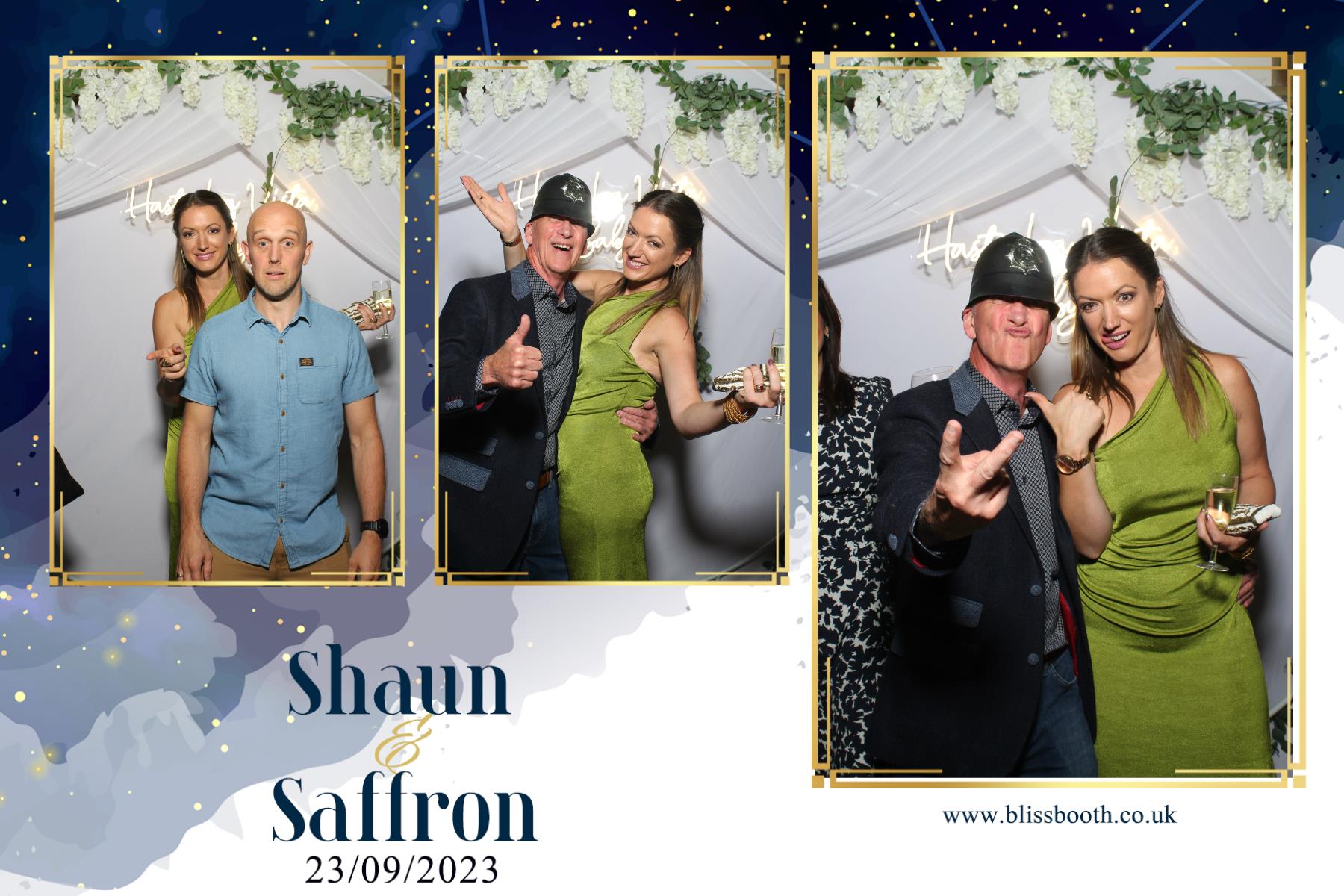 Shaun and Saffron | View more photos from the event at gallery.blissbooth.co.uk/u/BlissBooth/Shaun-and-Saffron