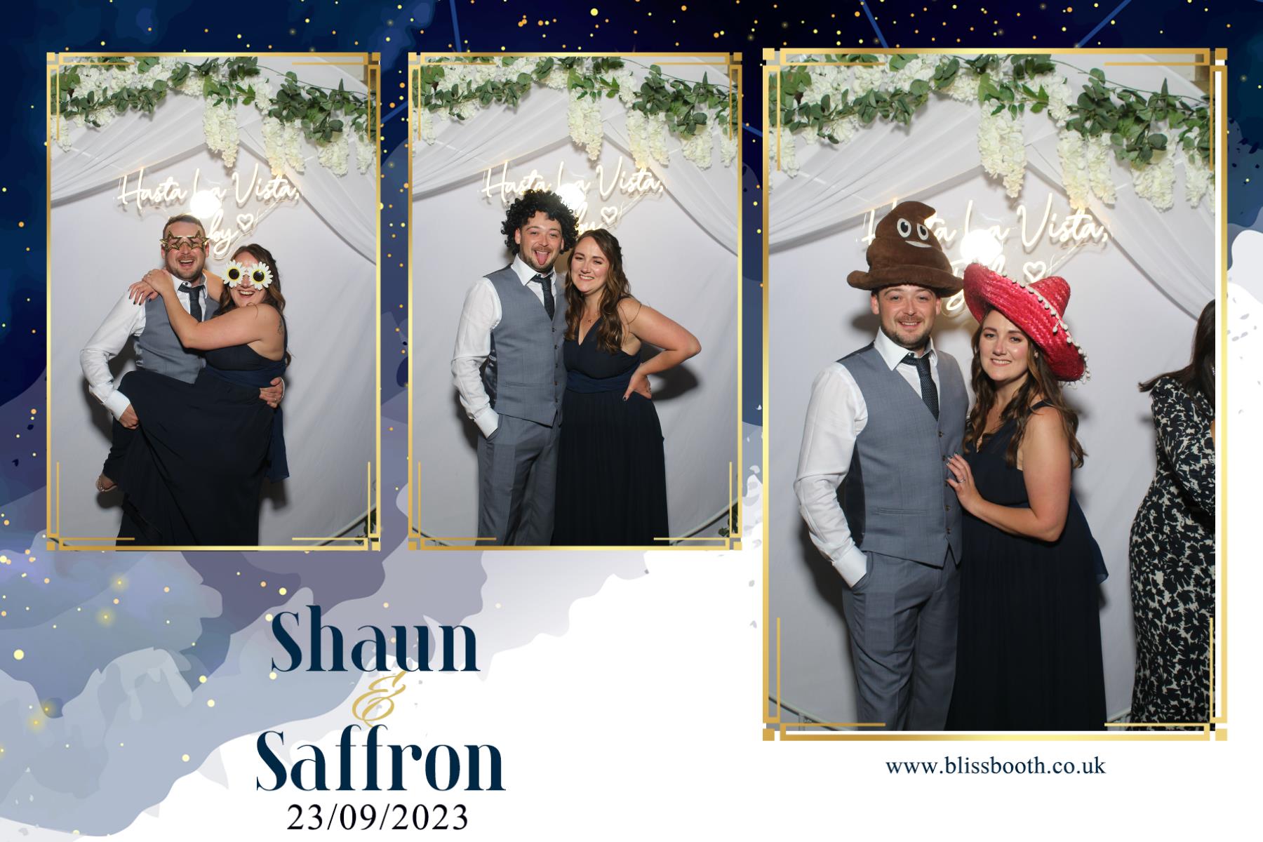 Shaun and Saffron | View more photos from the event at gallery.blissbooth.co.uk/u/BlissBooth/Shaun-and-Saffron