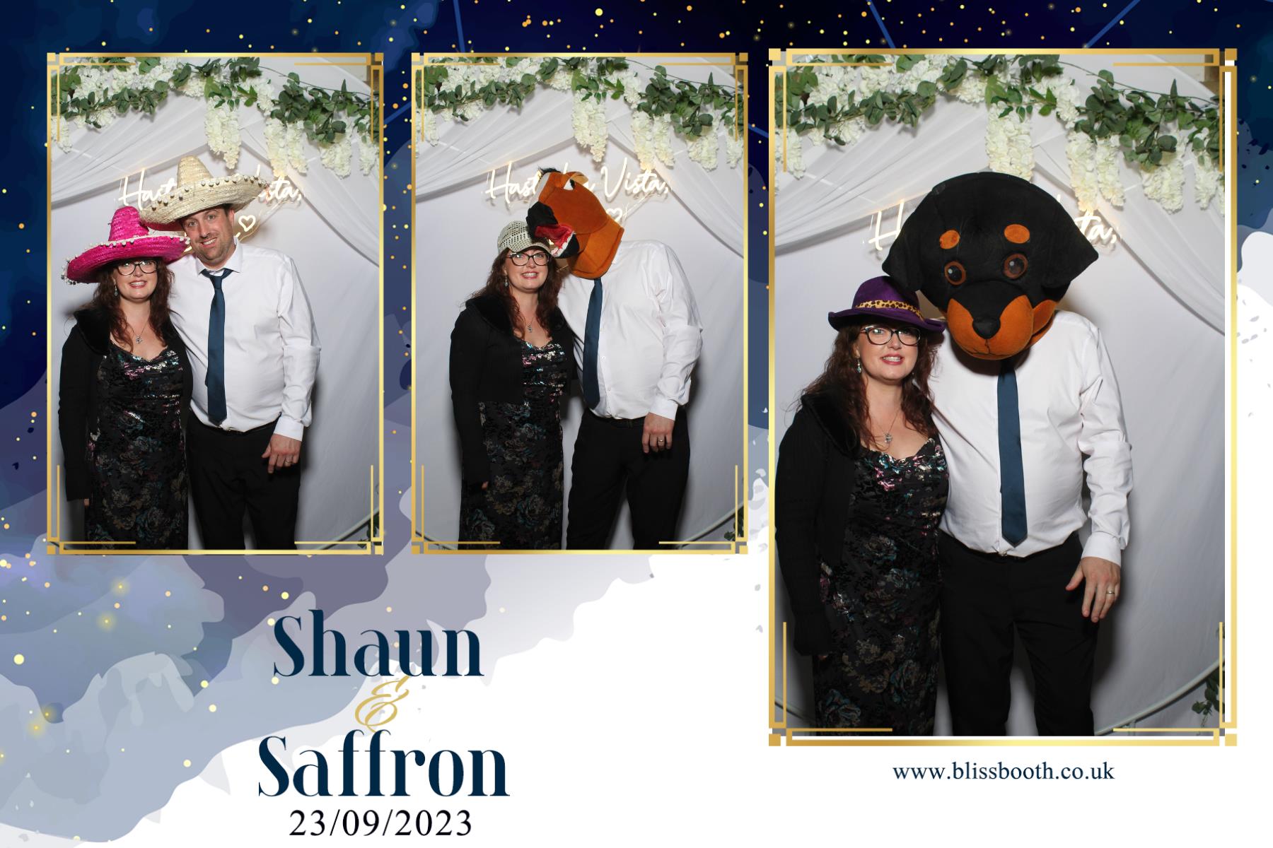 Shaun and Saffron | View more photos from the event at gallery.blissbooth.co.uk/u/BlissBooth/Shaun-and-Saffron