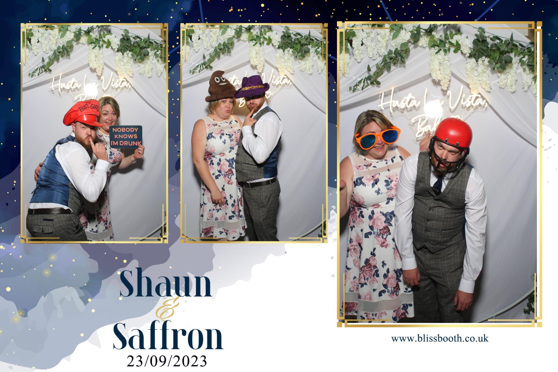 Shaun and Saffron | View more photos from the event at gallery.blissbooth.co.uk/u/BlissBooth/Shaun-and-Saffron