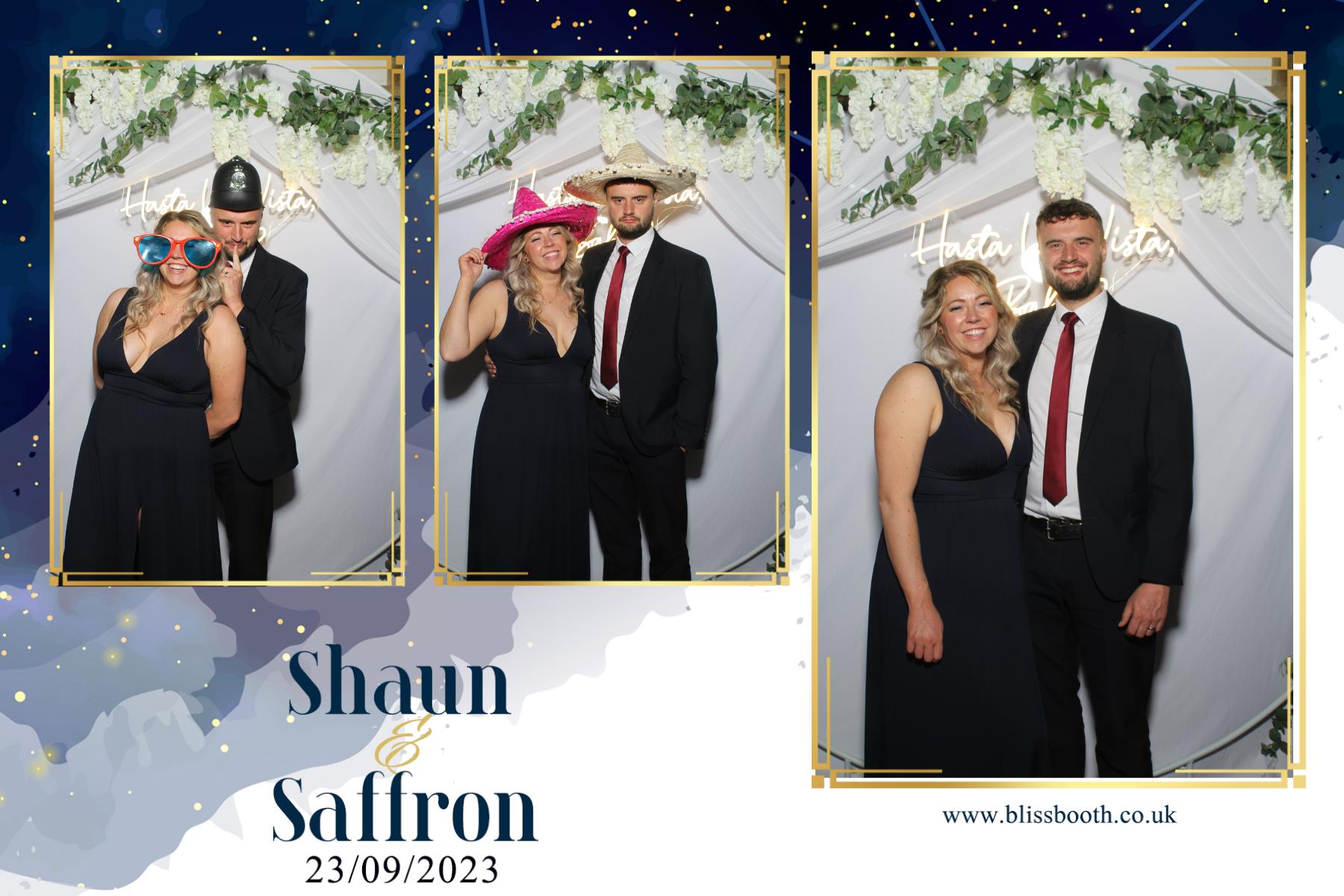 Shaun and Saffron | View more photos from the event at gallery.blissbooth.co.uk/u/BlissBooth/Shaun-and-Saffron