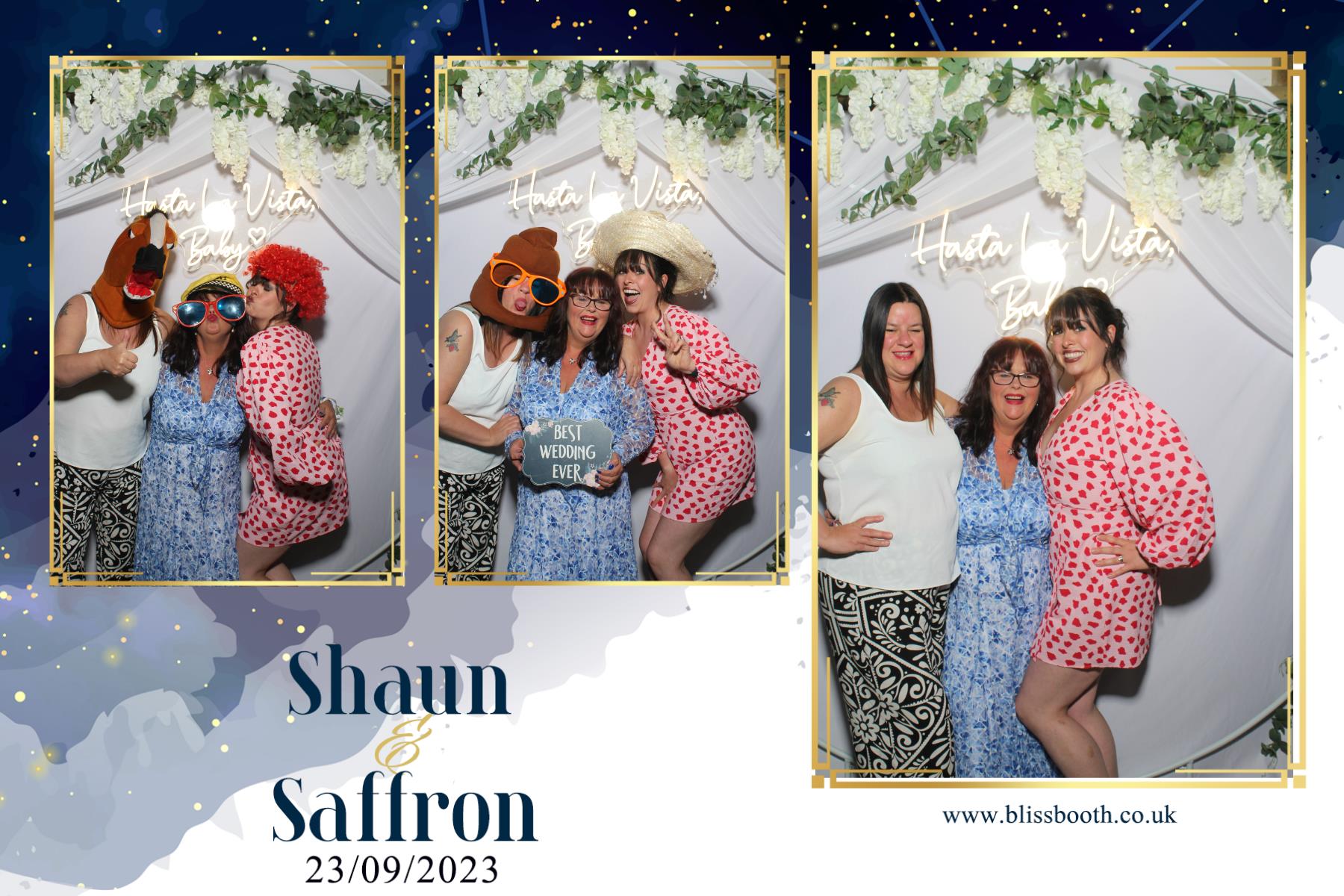 Shaun and Saffron | View more photos from the event at gallery.blissbooth.co.uk/u/BlissBooth/Shaun-and-Saffron