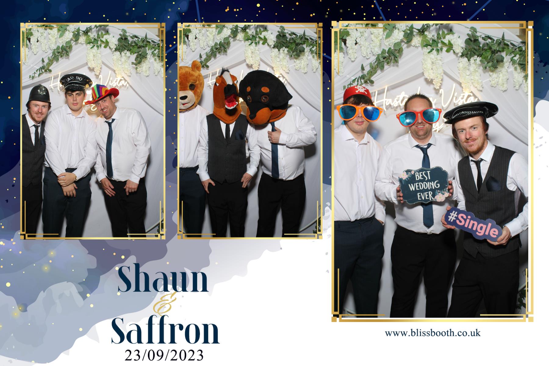 Shaun and Saffron | View more photos from the event at gallery.blissbooth.co.uk/u/BlissBooth/Shaun-and-Saffron
