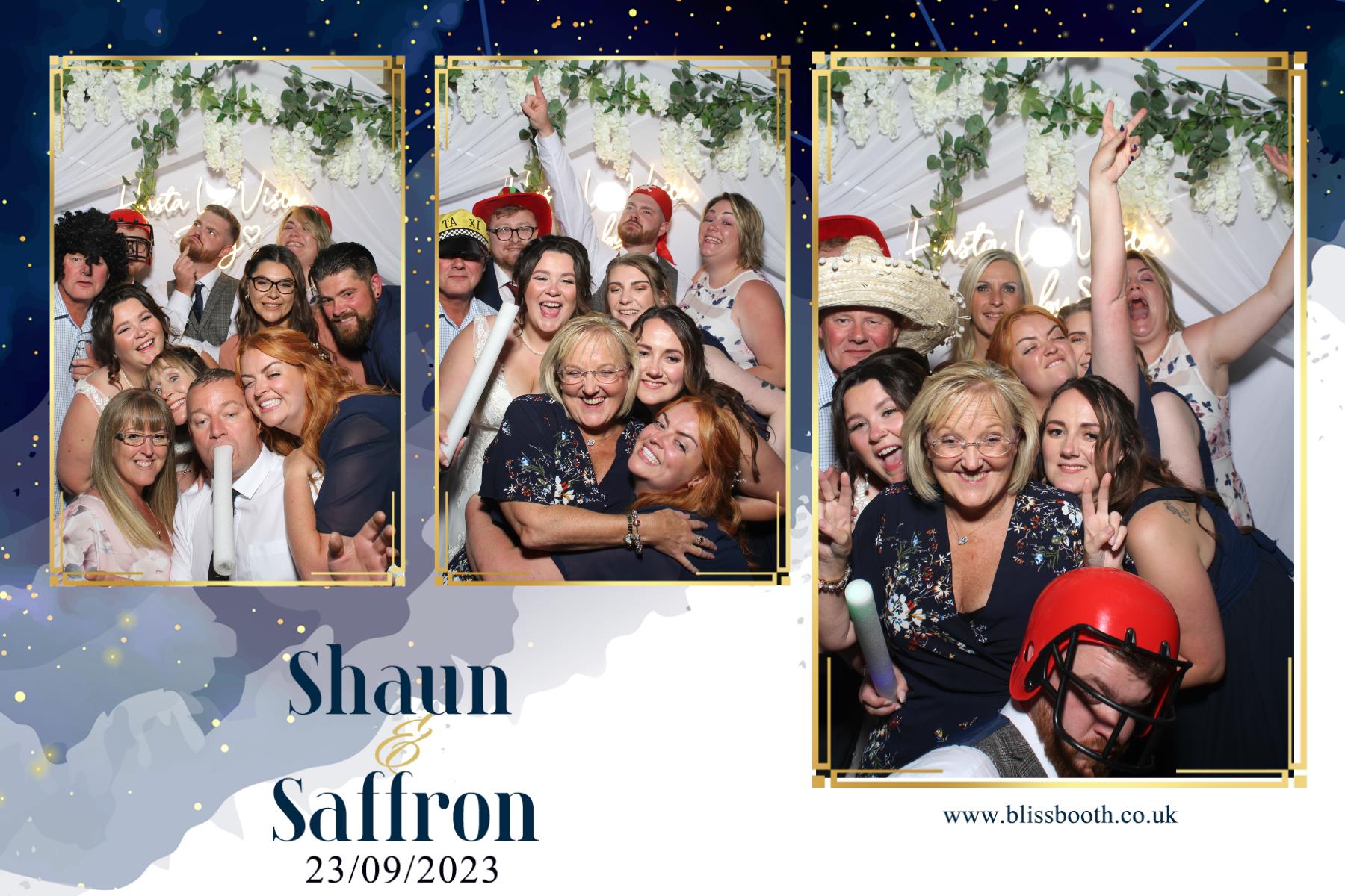 Shaun and Saffron | View more photos from the event at gallery.blissbooth.co.uk/u/BlissBooth/Shaun-and-Saffron
