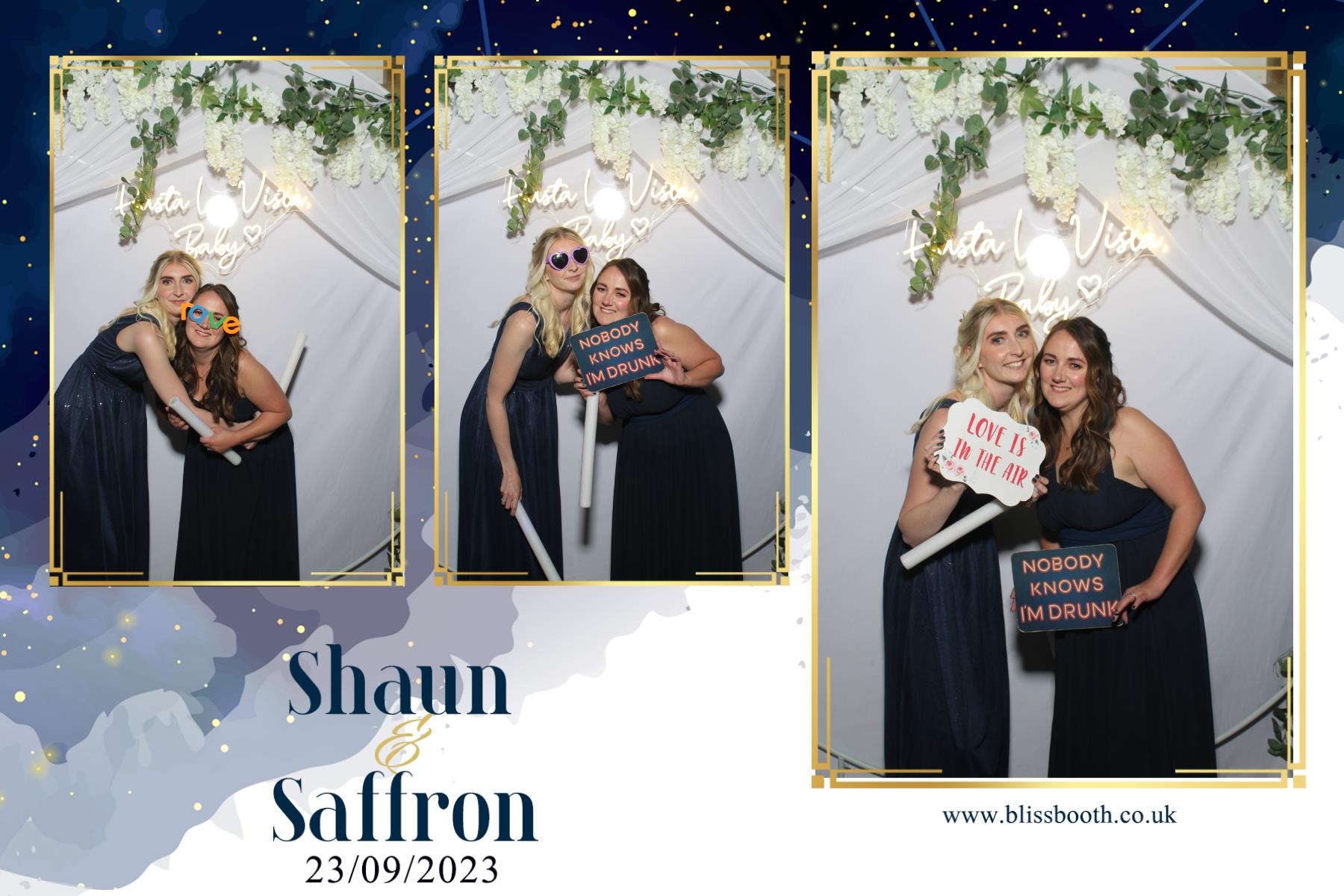 Shaun and Saffron | View more photos from the event at gallery.blissbooth.co.uk/u/BlissBooth/Shaun-and-Saffron
