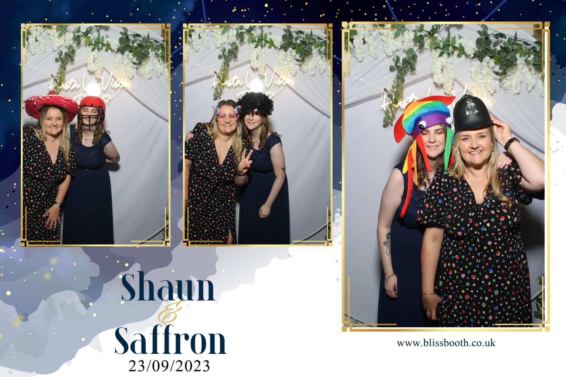 Shaun and Saffron | View more photos from the event at gallery.blissbooth.co.uk/u/BlissBooth/Shaun-and-Saffron