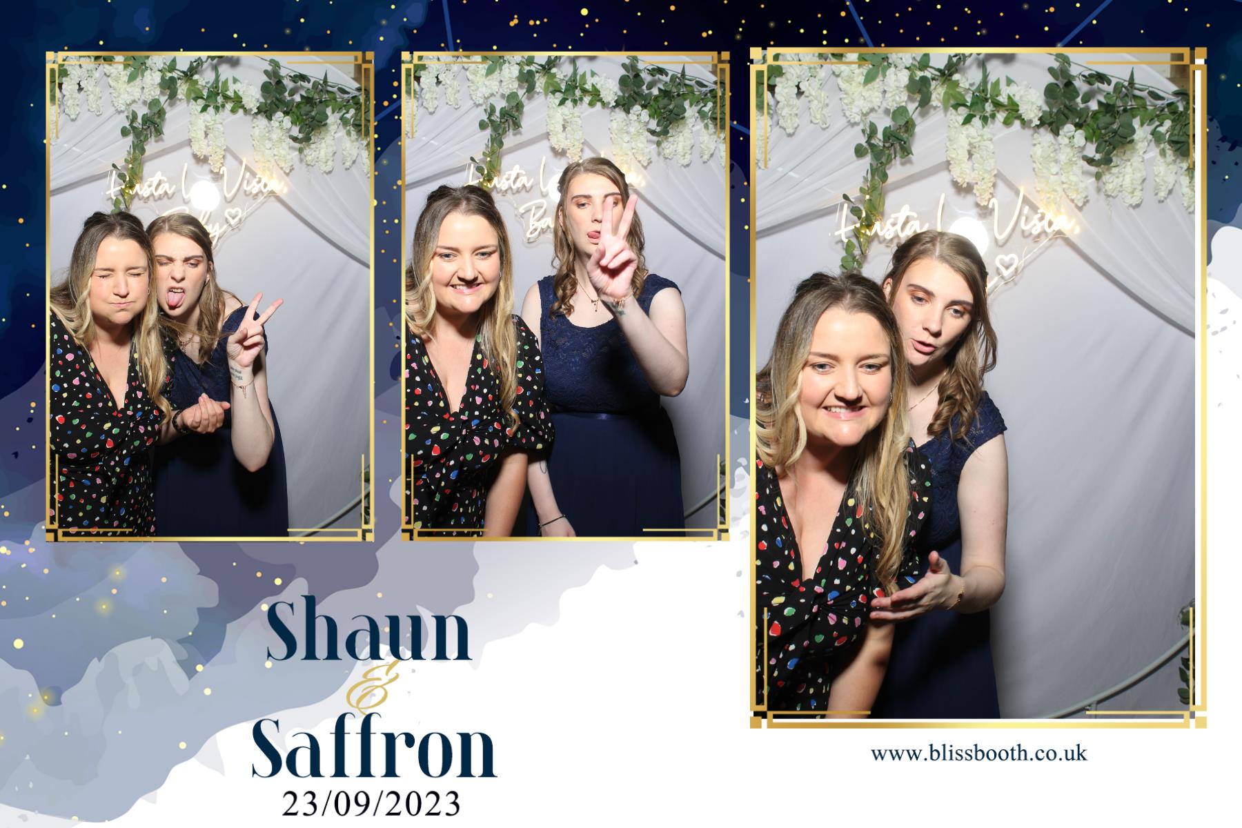 Shaun and Saffron | View more photos from the event at gallery.blissbooth.co.uk/u/BlissBooth/Shaun-and-Saffron