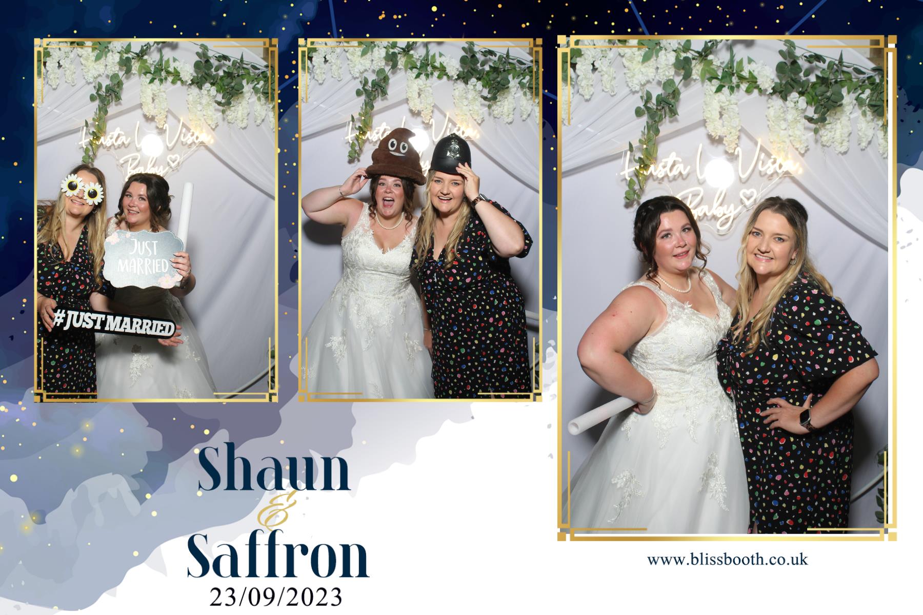 Shaun and Saffron | View more photos from the event at gallery.blissbooth.co.uk/u/BlissBooth/Shaun-and-Saffron