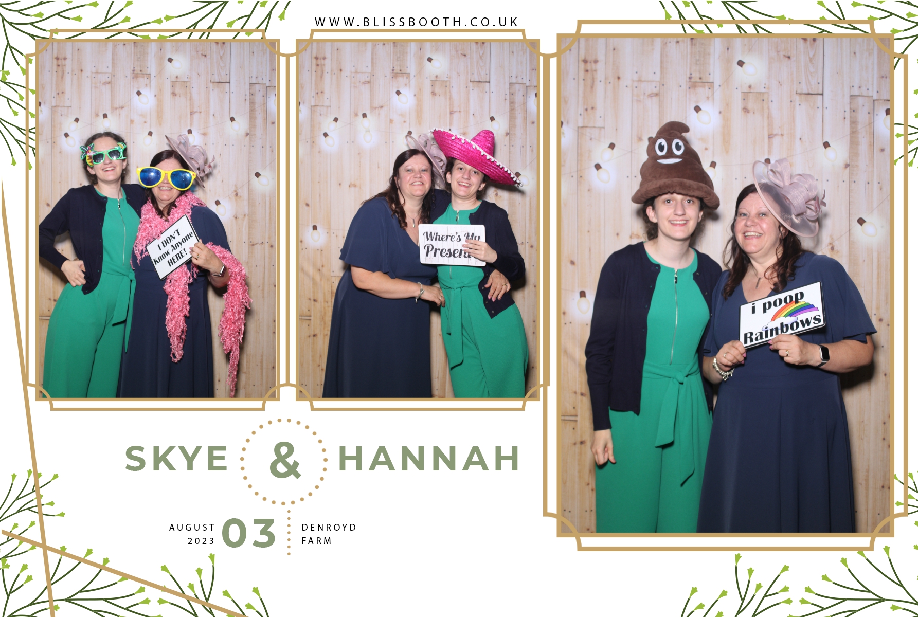 Skye and Hannah | View more photos from the event at gallery.blissbooth.co.uk/u/BlissBooth/Skye-and-Hannah