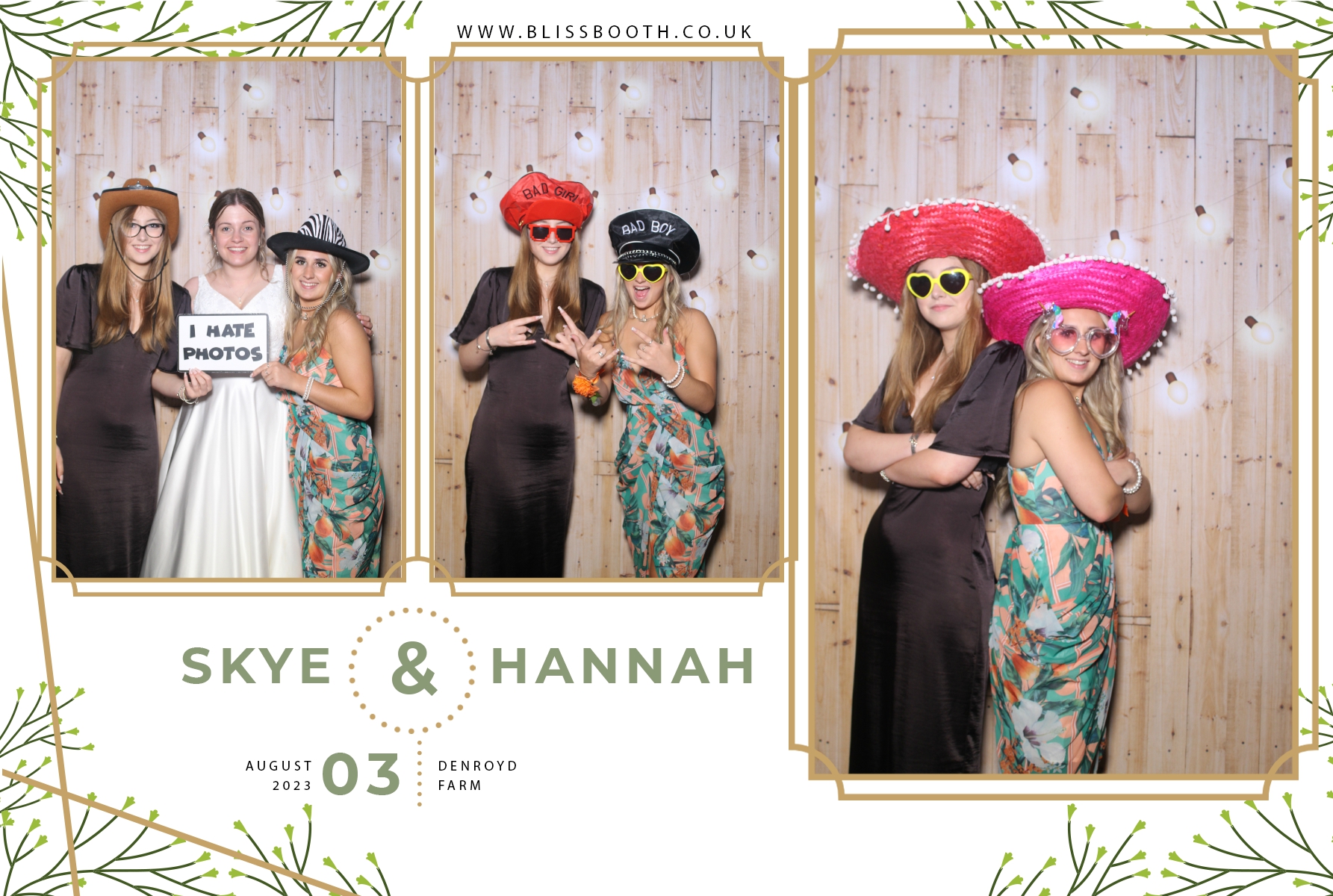 Skye and Hannah | View more photos from the event at gallery.blissbooth.co.uk/u/BlissBooth/Skye-and-Hannah