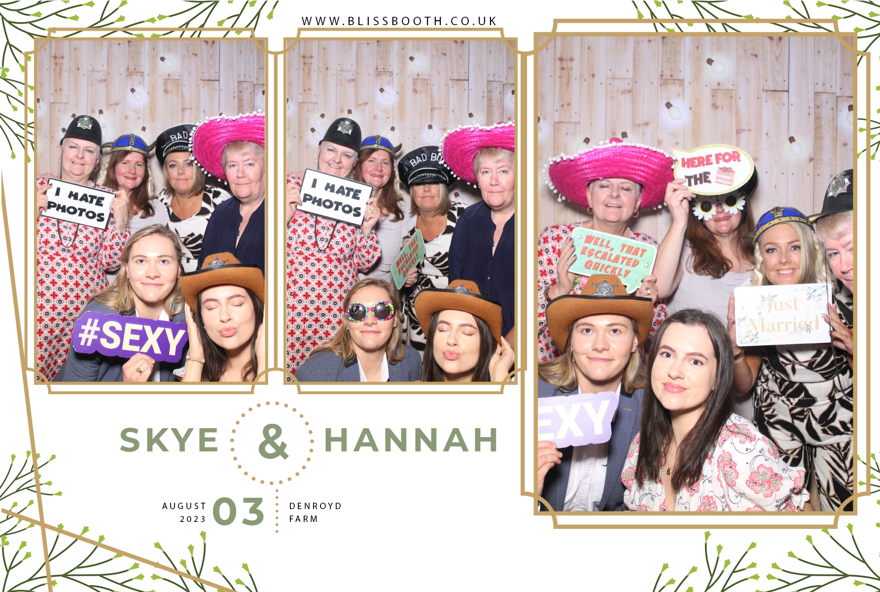 Skye and Hannah | View more photos from the event at gallery.blissbooth.co.uk/u/BlissBooth/Skye-and-Hannah