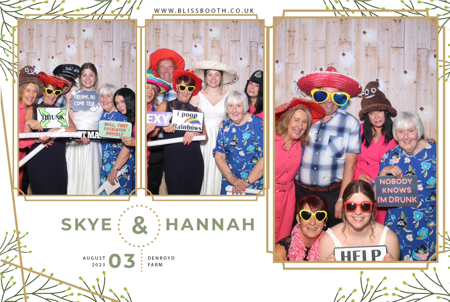Skye and Hannah | View more photos from the event at gallery.blissbooth.co.uk/u/BlissBooth/Skye-and-Hannah