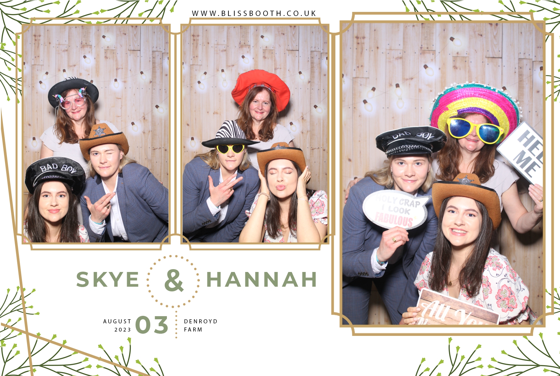 Skye and Hannah | View more photos from the event at gallery.blissbooth.co.uk/u/BlissBooth/Skye-and-Hannah