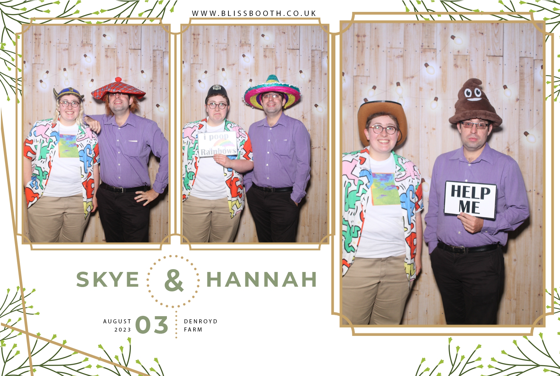 Skye and Hannah | View more photos from the event at gallery.blissbooth.co.uk/u/BlissBooth/Skye-and-Hannah