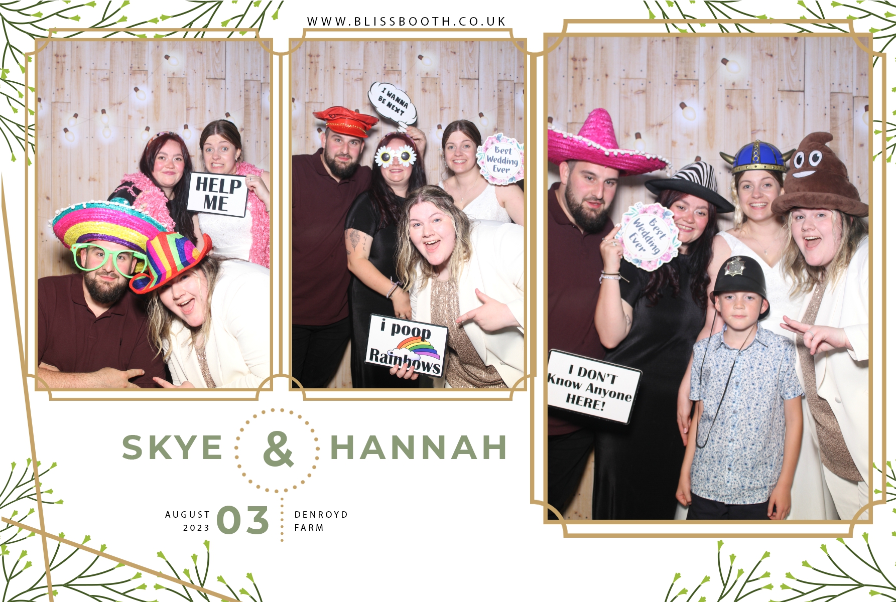 Skye and Hannah | View more photos from the event at gallery.blissbooth.co.uk/u/BlissBooth/Skye-and-Hannah