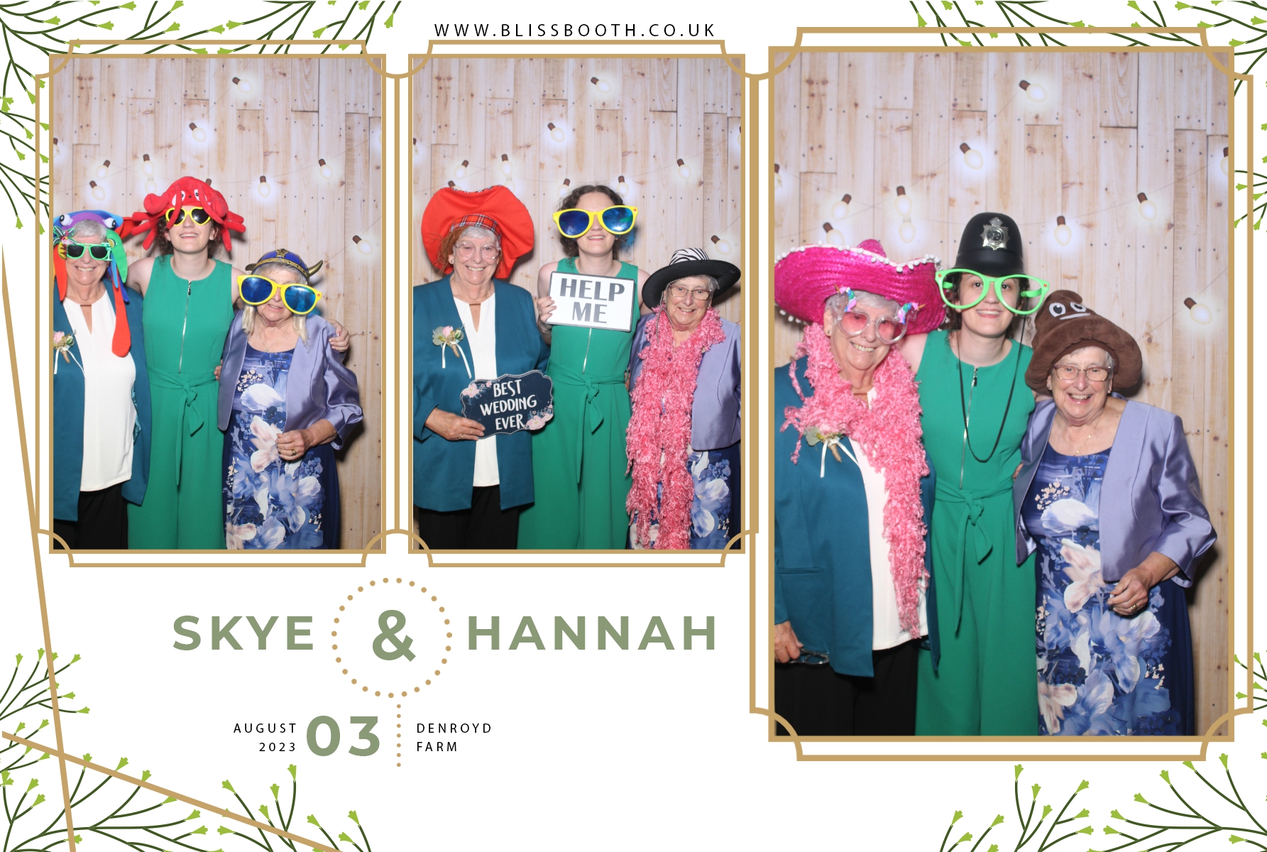 Skye and Hannah | View more photos from the event at gallery.blissbooth.co.uk/u/BlissBooth/Skye-and-Hannah