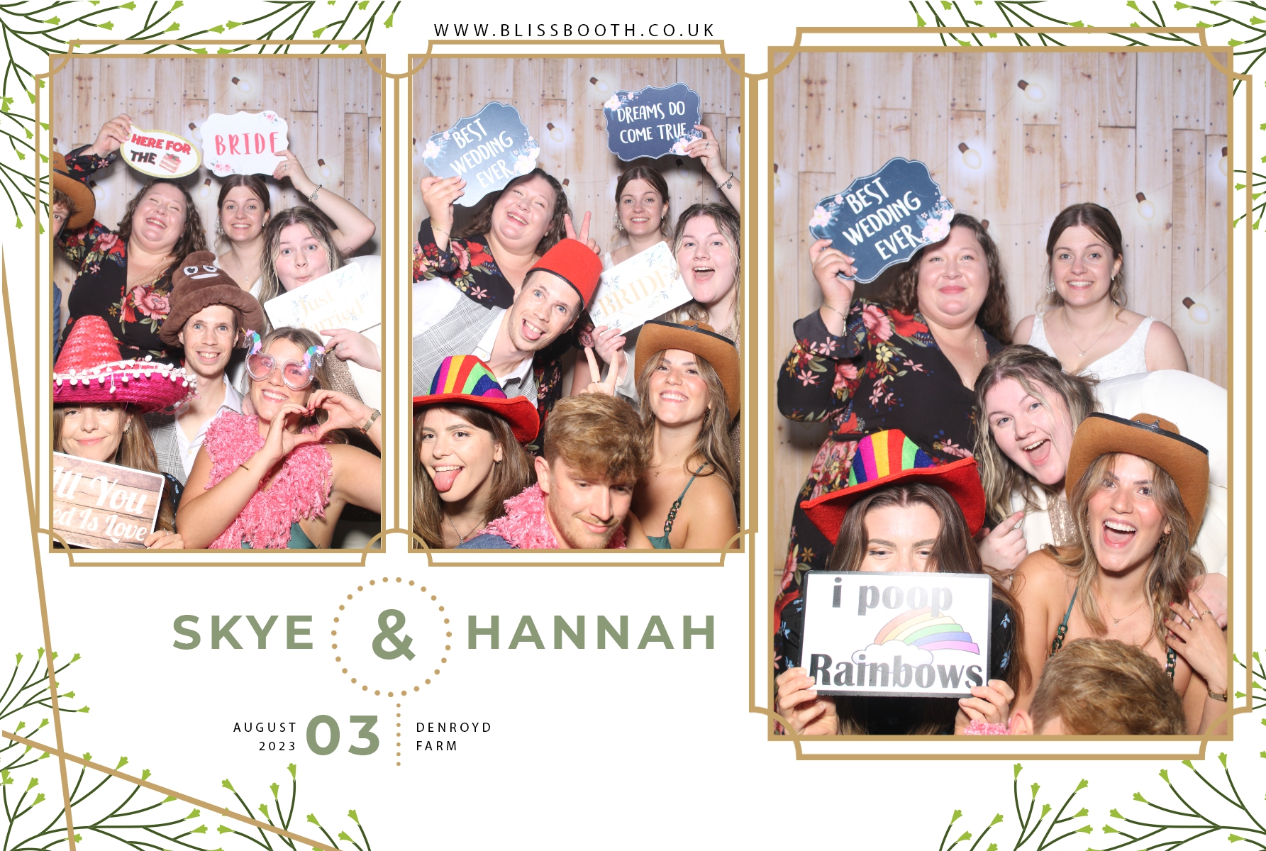 Skye and Hannah | View more photos from the event at gallery.blissbooth.co.uk/u/BlissBooth/Skye-and-Hannah