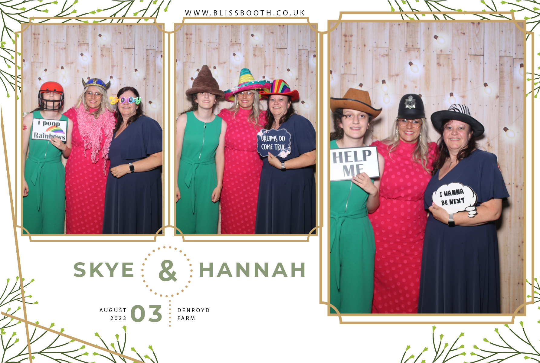 Skye and Hannah | View more photos from the event at gallery.blissbooth.co.uk/u/BlissBooth/Skye-and-Hannah