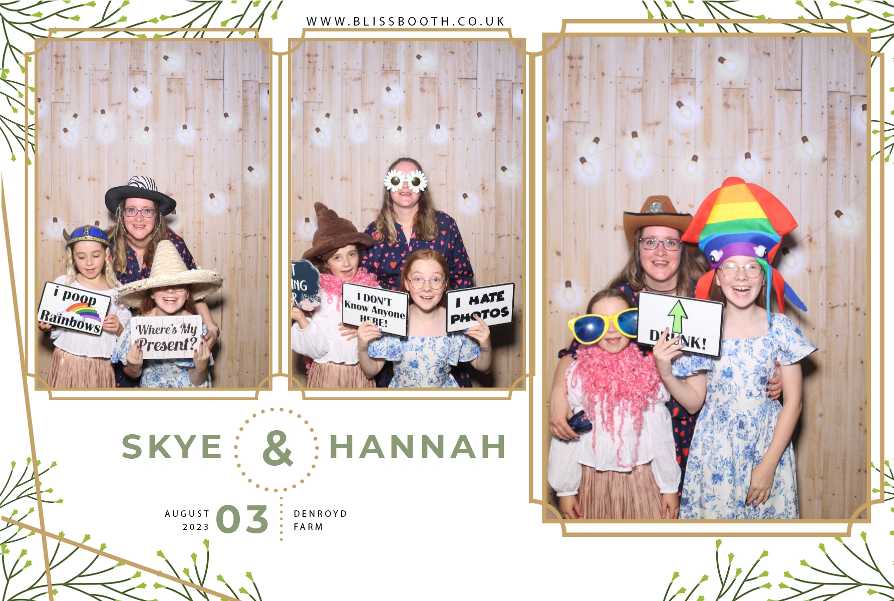 Skye and Hannah | View more photos from the event at gallery.blissbooth.co.uk/u/BlissBooth/Skye-and-Hannah