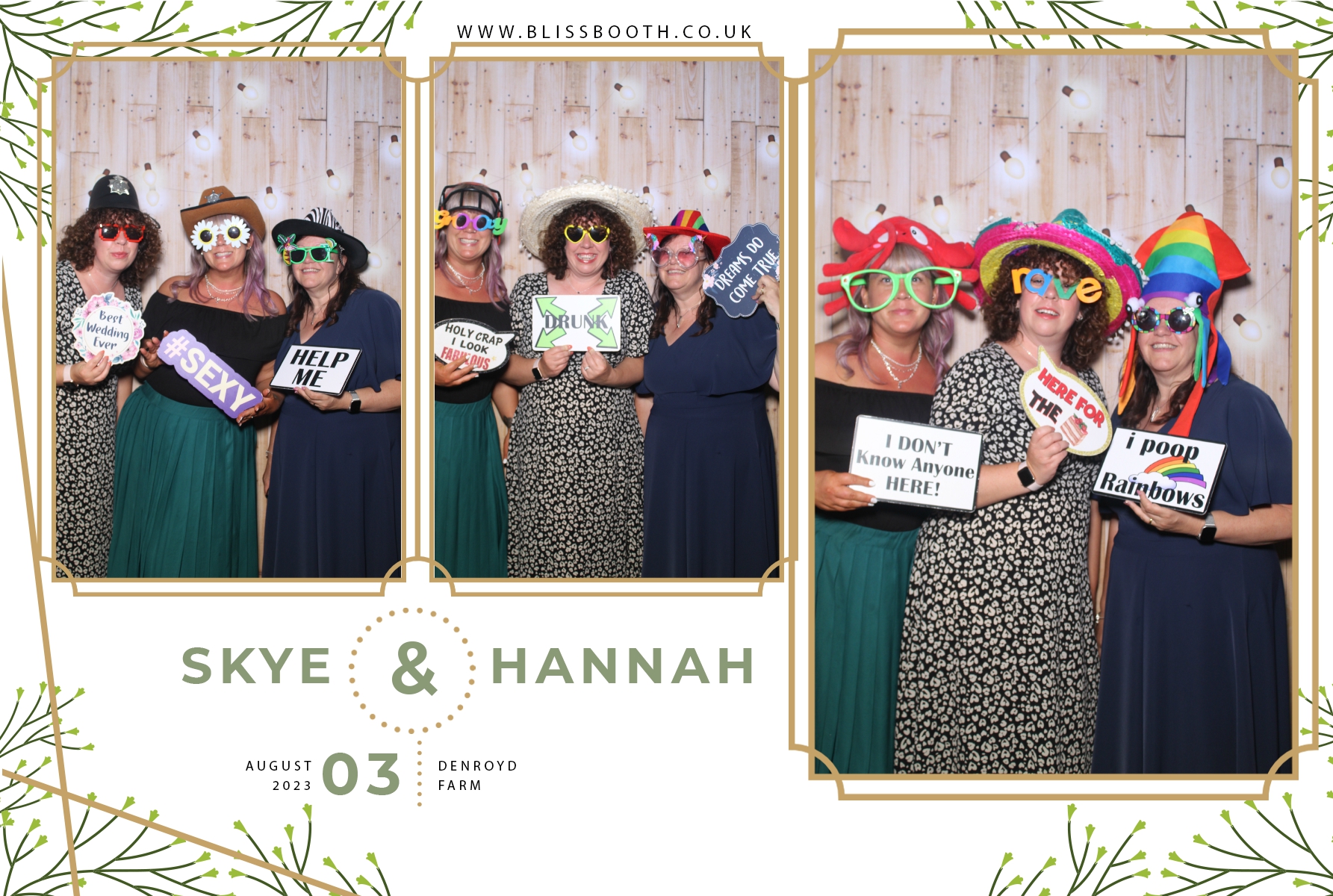 Skye and Hannah | View more photos from the event at gallery.blissbooth.co.uk/u/BlissBooth/Skye-and-Hannah