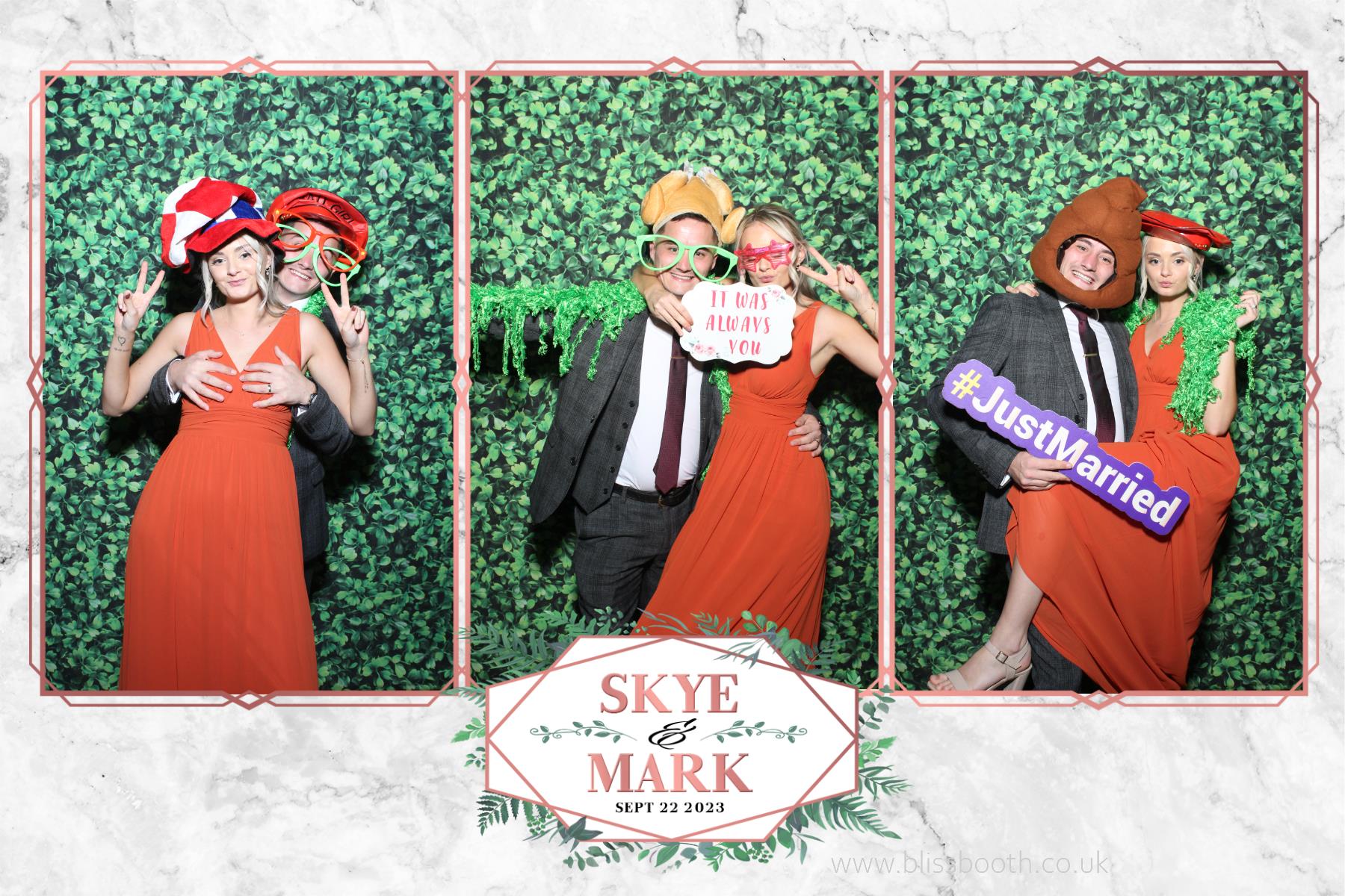 Skye and Mark | View more photos from the event at gallery.blissbooth.co.uk/u/BlissBooth/Skye-and-Mark