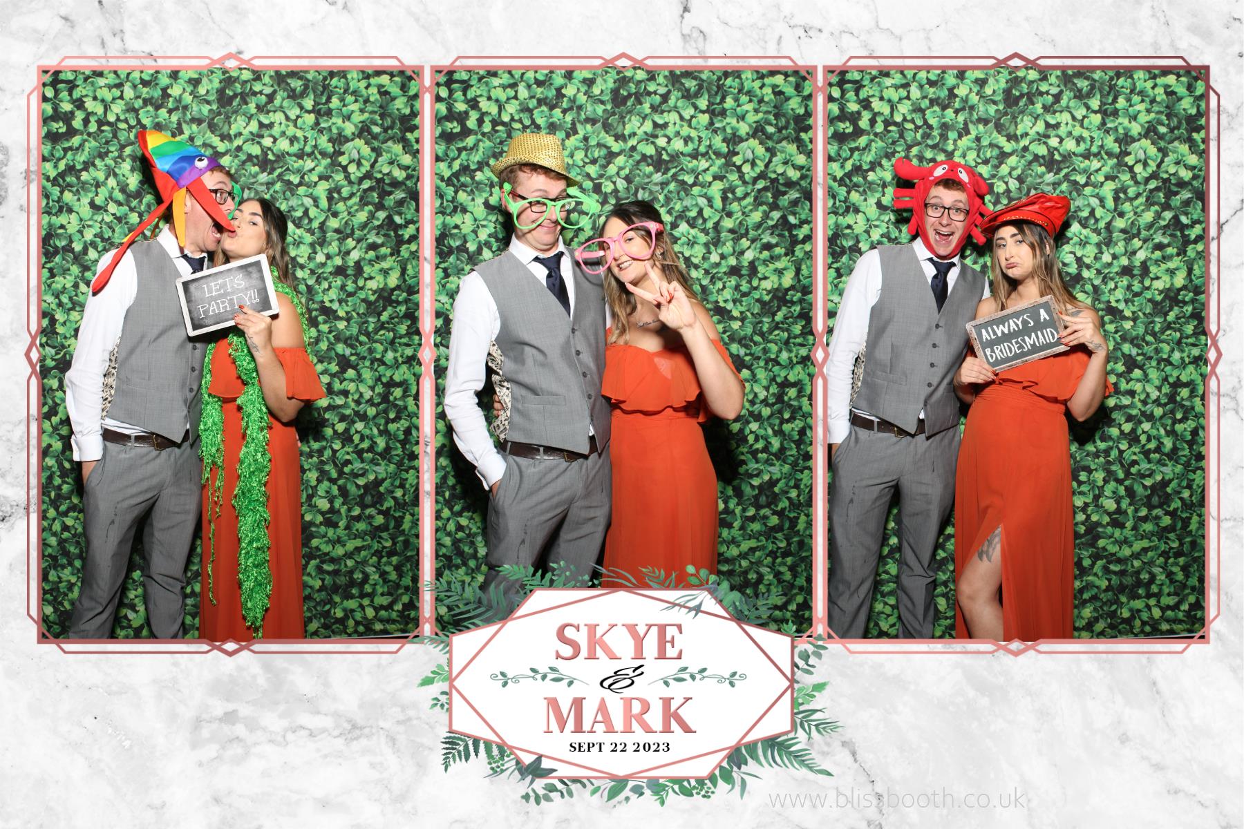 Skye and Mark | View more photos from the event at gallery.blissbooth.co.uk/u/BlissBooth/Skye-and-Mark