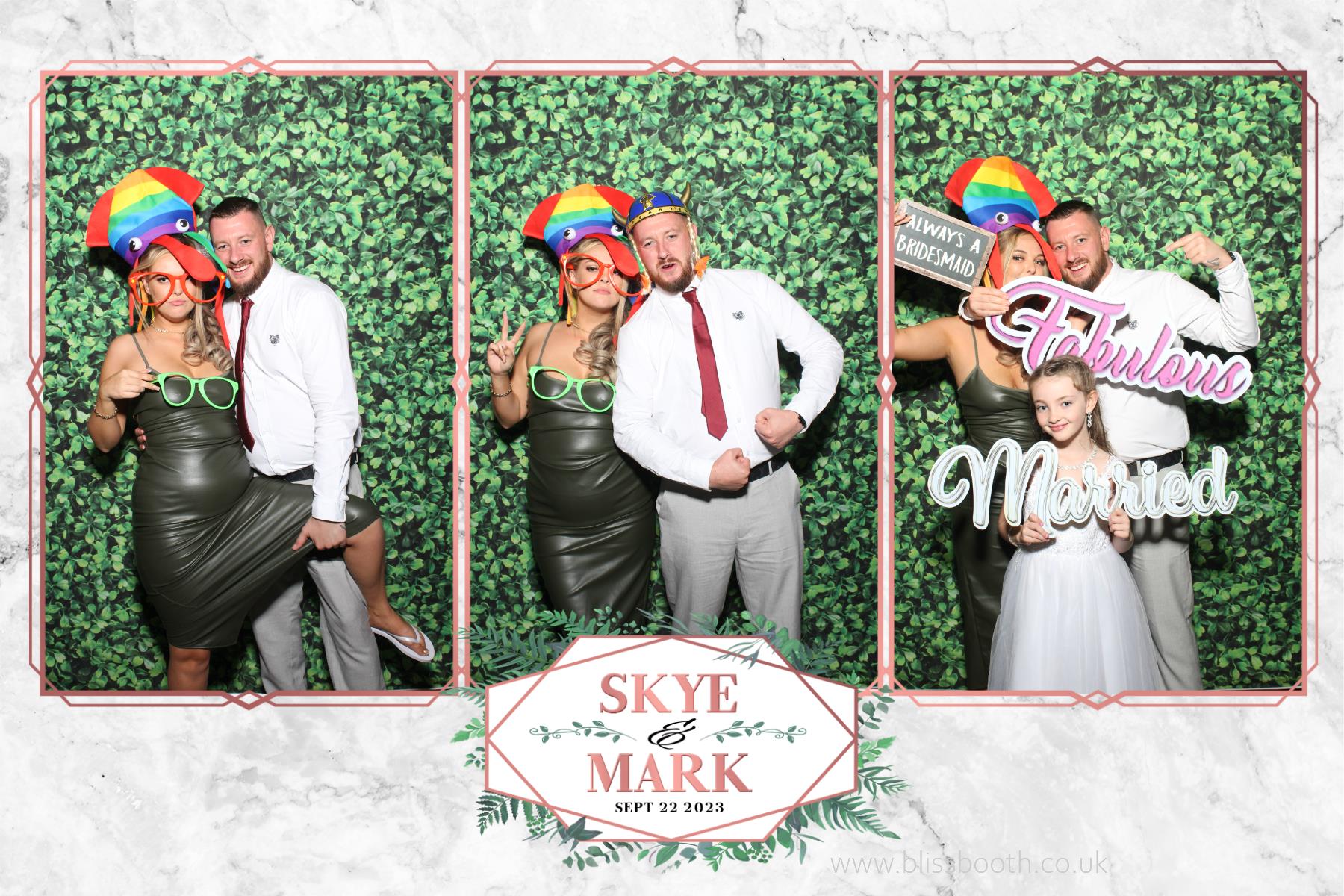 Skye and Mark | View more photos from the event at gallery.blissbooth.co.uk/u/BlissBooth/Skye-and-Mark