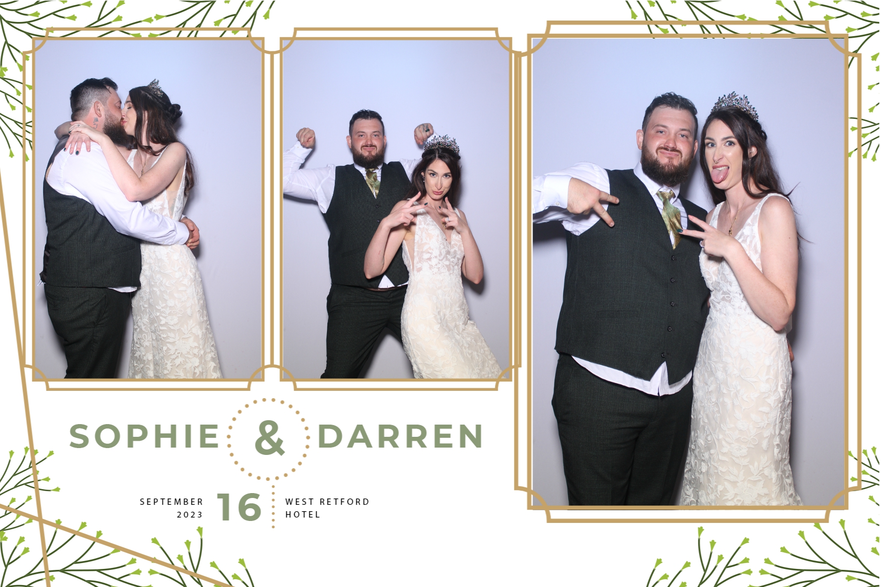 Sophie and Darren | View more photos from the event at gallery.blissbooth.co.uk/u/BlissBooth/Sophie-and-Darren