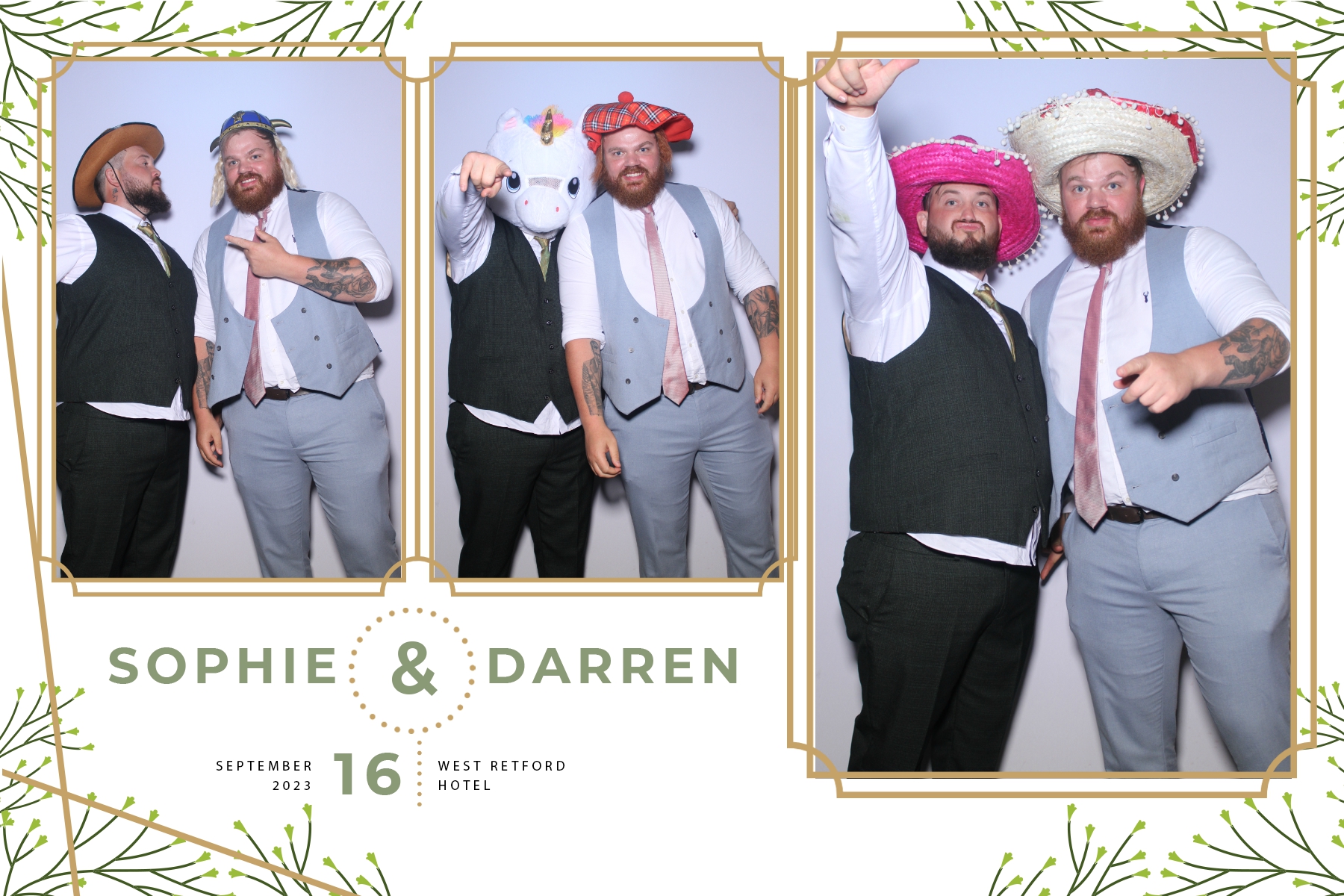 Sophie and Darren | View more photos from the event at gallery.blissbooth.co.uk/u/BlissBooth/Sophie-and-Darren