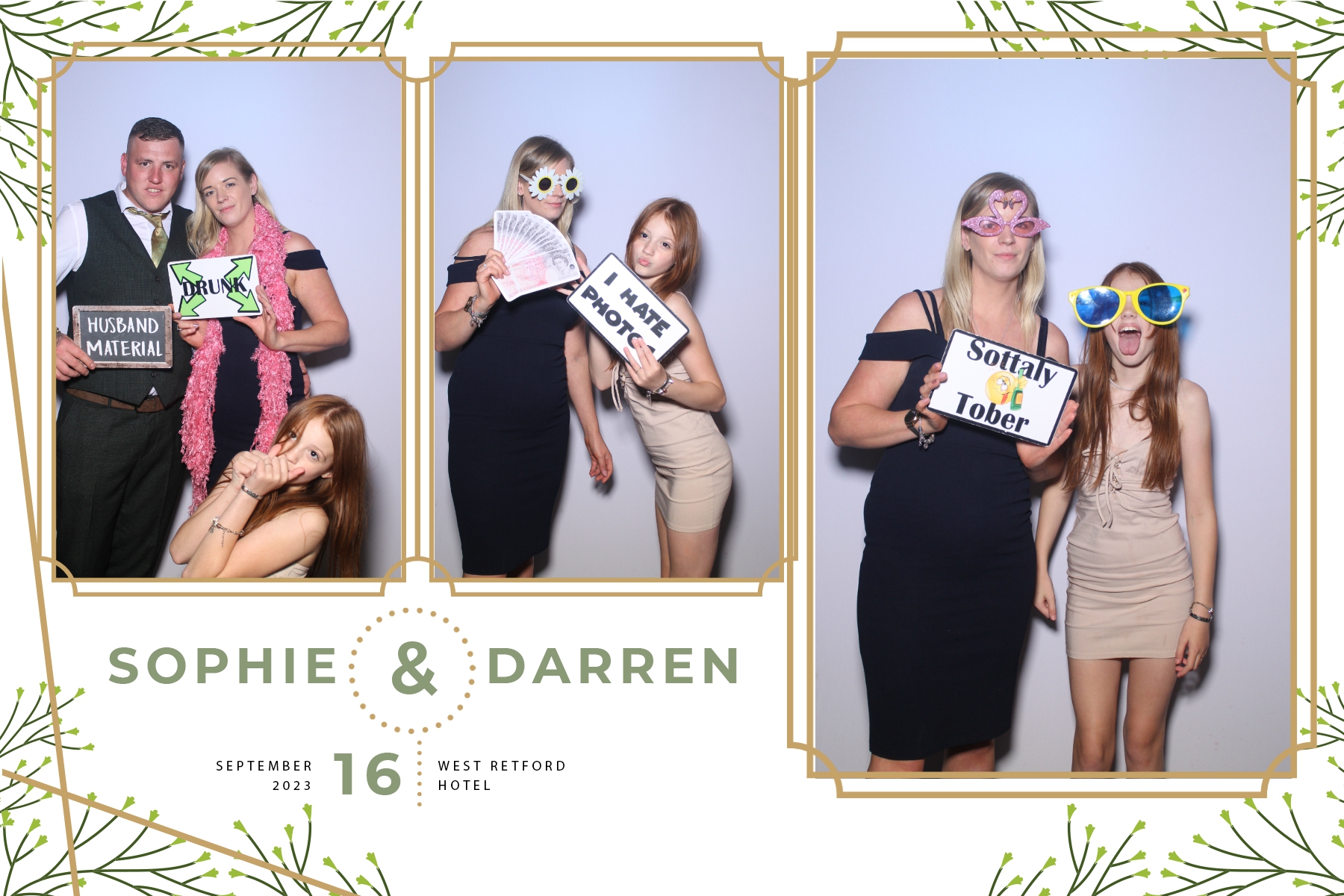 Sophie and Darren | View more photos from the event at gallery.blissbooth.co.uk/u/BlissBooth/Sophie-and-Darren