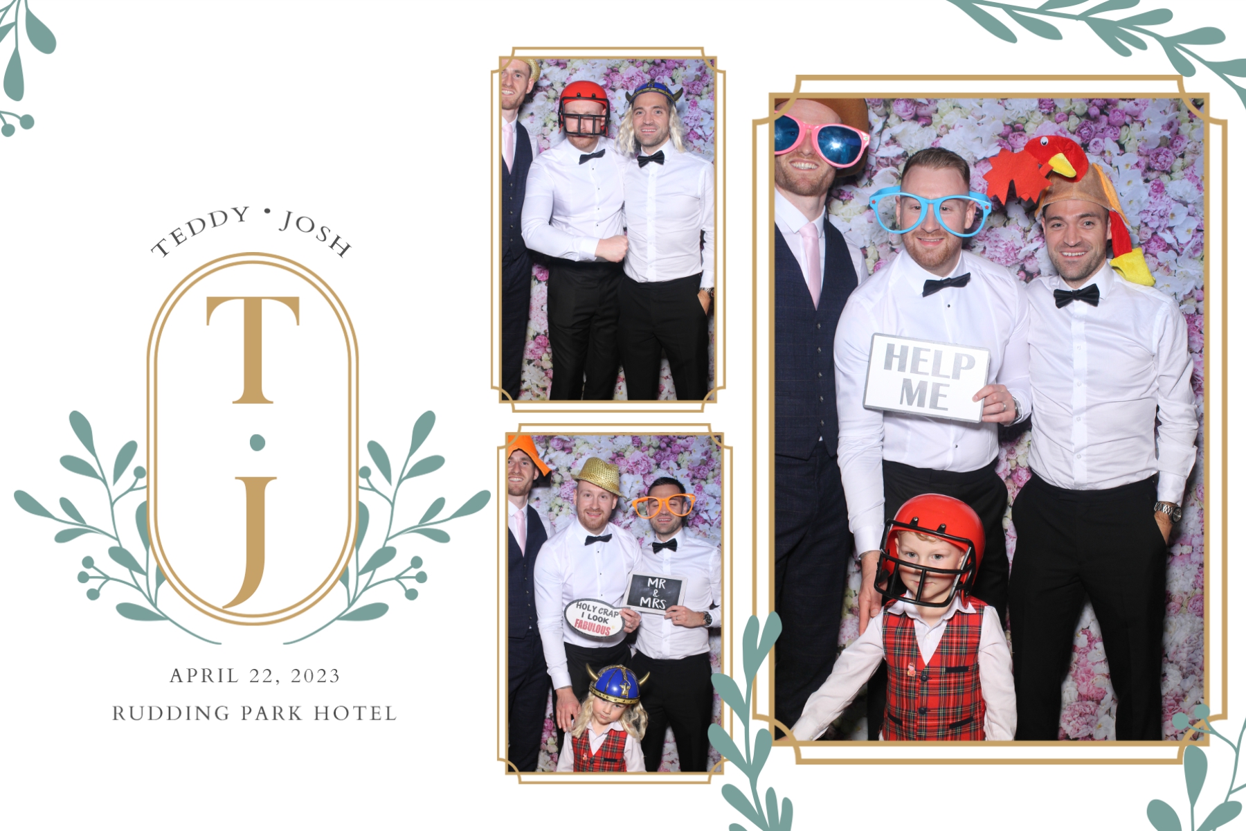Teddy and Josh | View more photos from the event at gallery.blissbooth.co.uk/u/BlissBooth/Teddy-and-Josh