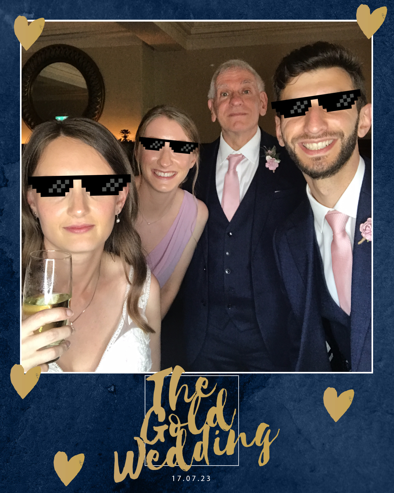 The Gold Wedding | View more photos from the event at gallery.blissbooth.co.uk/u/BlissBooth/The-Gold-Wedding