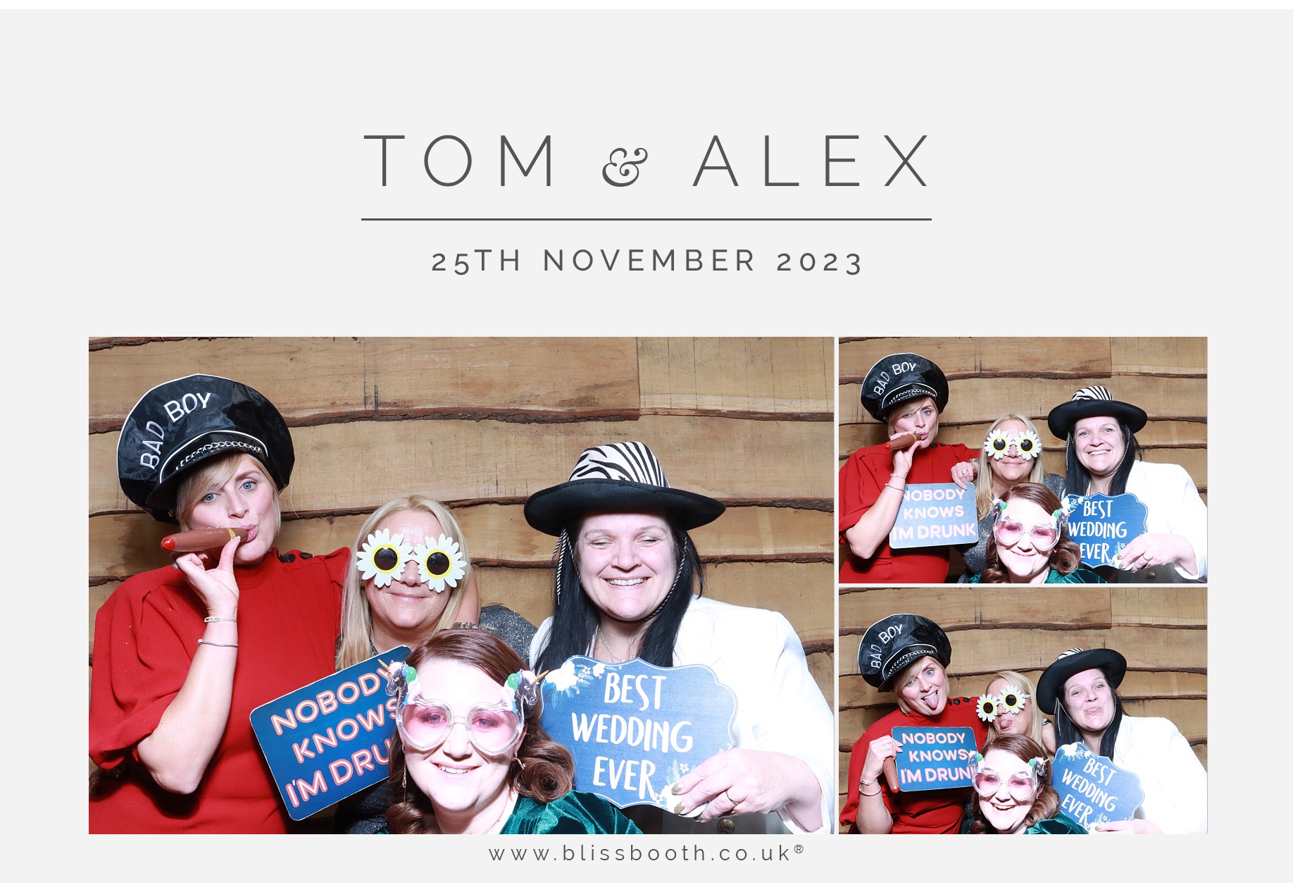 Tom & Alex | View more photos from the event at gallery.blissbooth.co.uk/u/BlissBooth/Tom-Alex