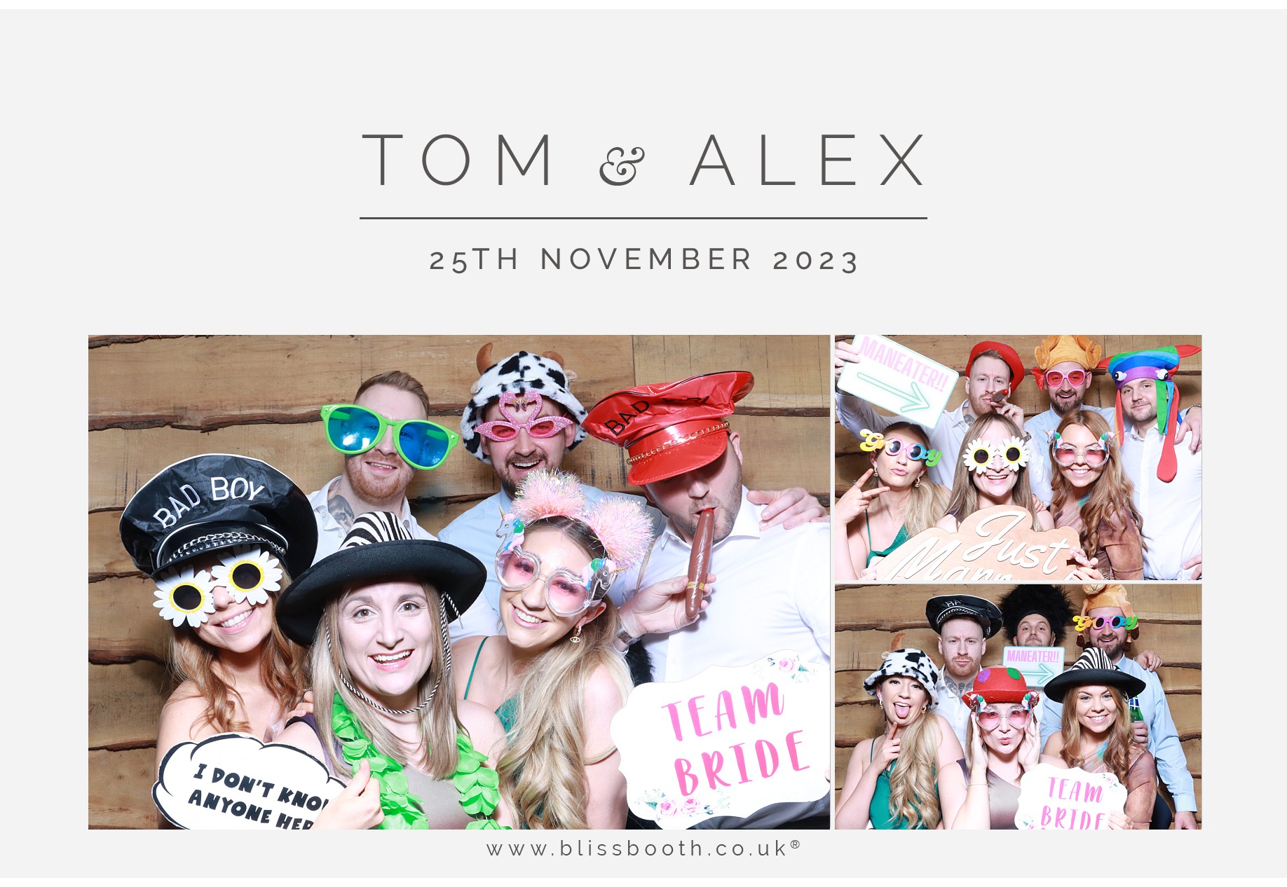 Tom & Alex | View more photos from the event at gallery.blissbooth.co.uk/u/BlissBooth/Tom-Alex