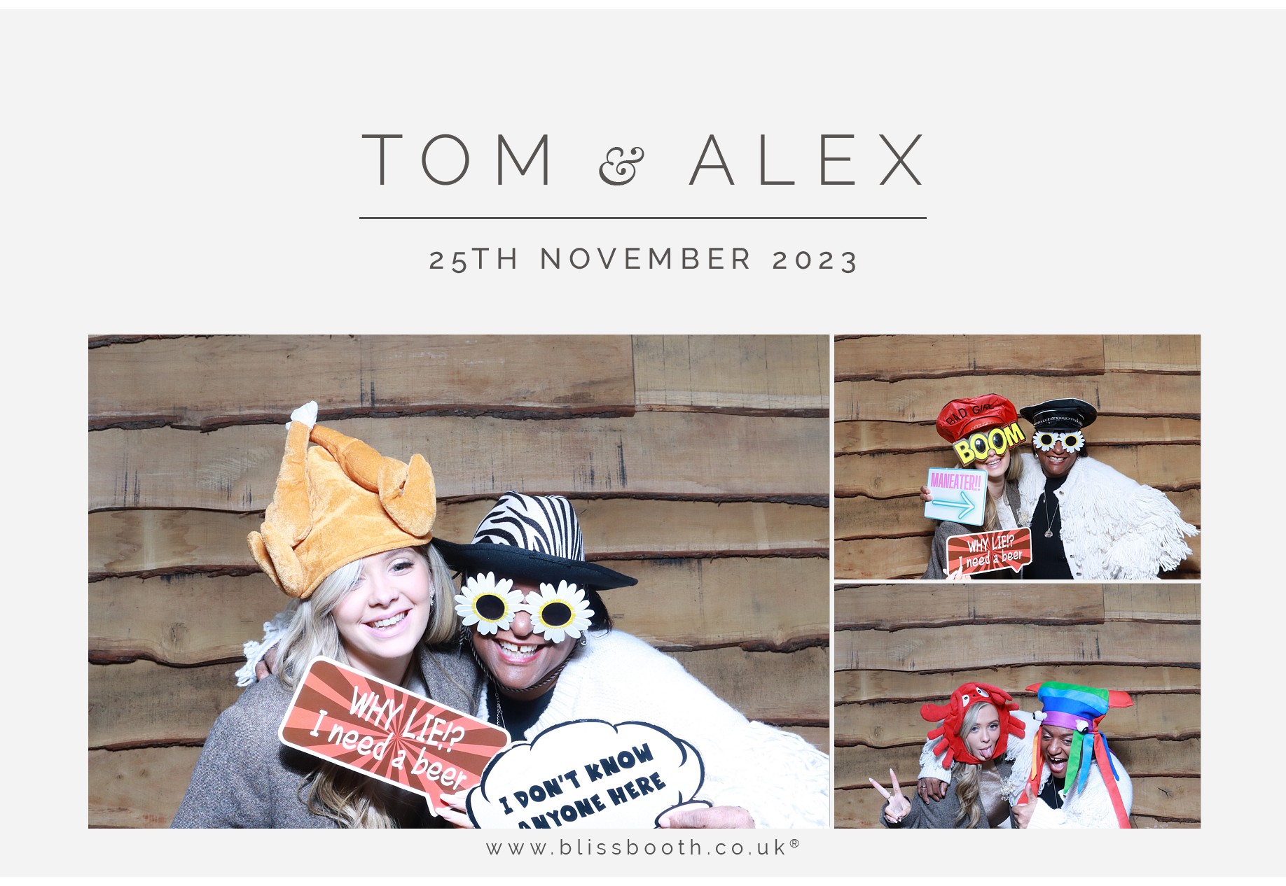 Tom & Alex | View more photos from the event at gallery.blissbooth.co.uk/u/BlissBooth/Tom-Alex