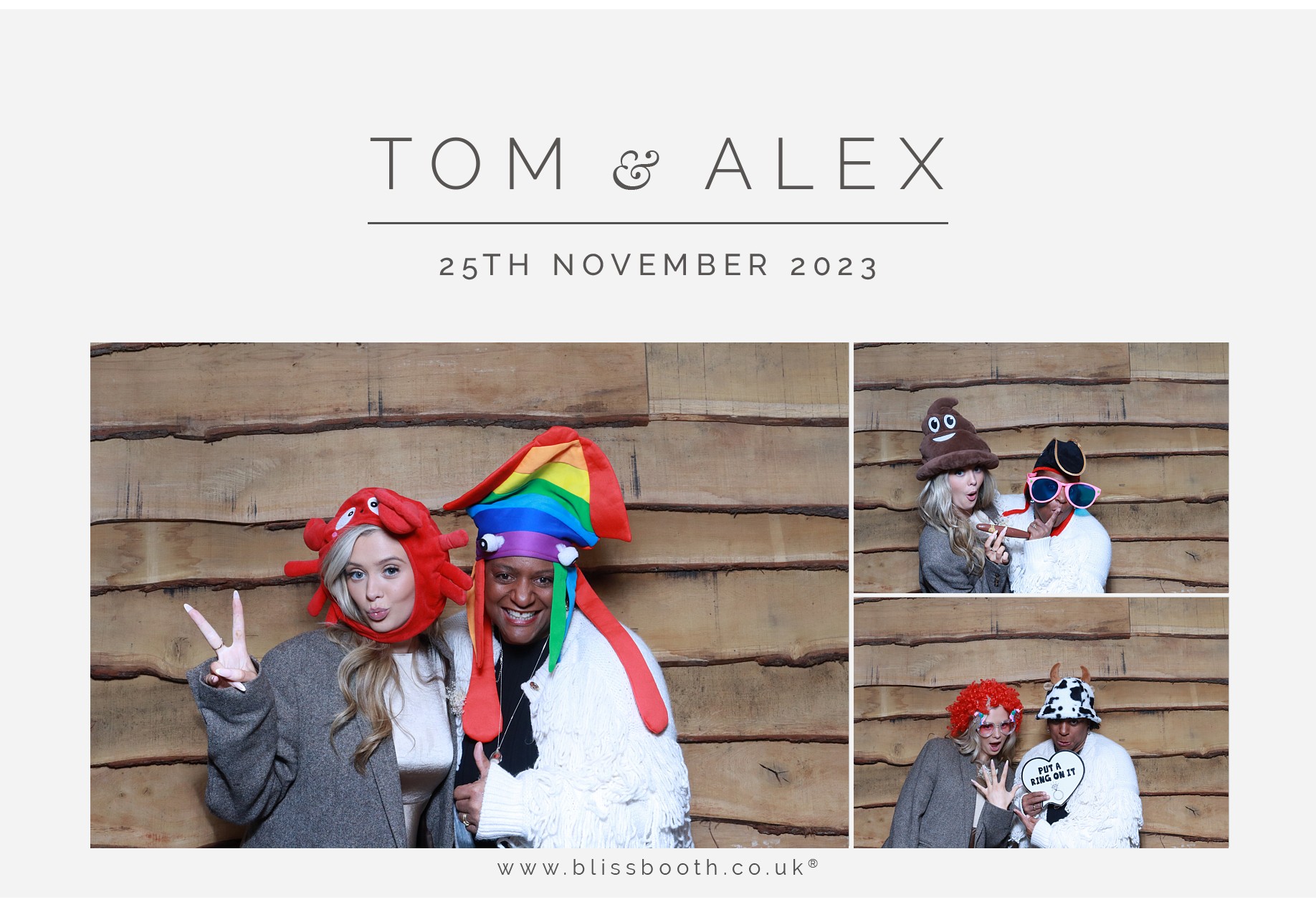 Tom & Alex | View more photos from the event at gallery.blissbooth.co.uk/u/BlissBooth/Tom-Alex