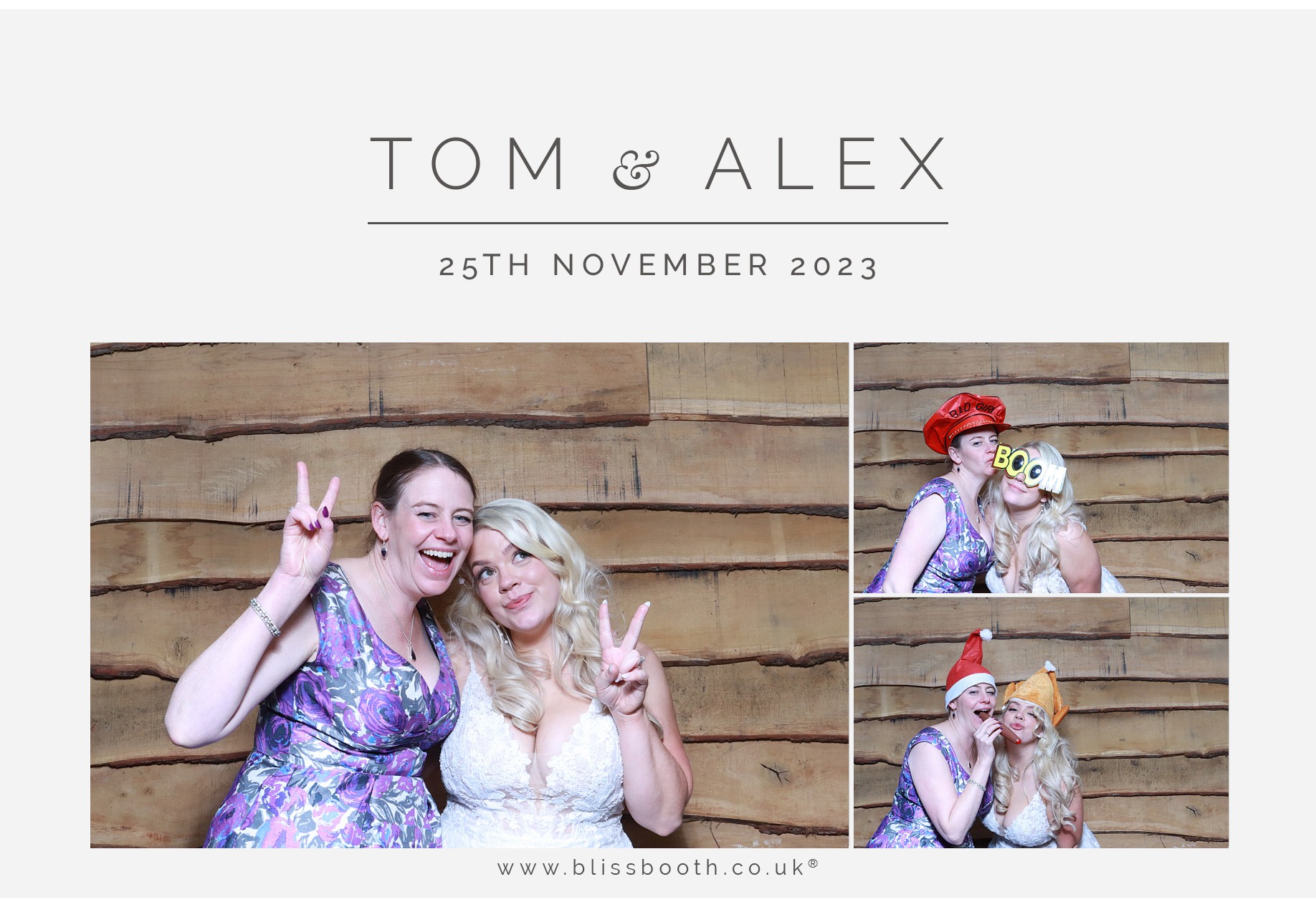 Tom & Alex | View more photos from the event at gallery.blissbooth.co.uk/u/BlissBooth/Tom-Alex