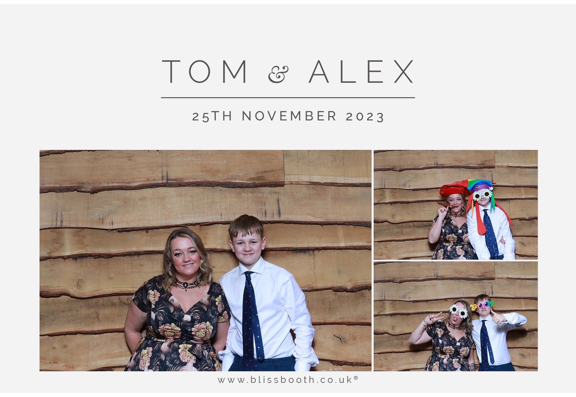 Tom & Alex | View more photos from the event at gallery.blissbooth.co.uk/u/BlissBooth/Tom-Alex