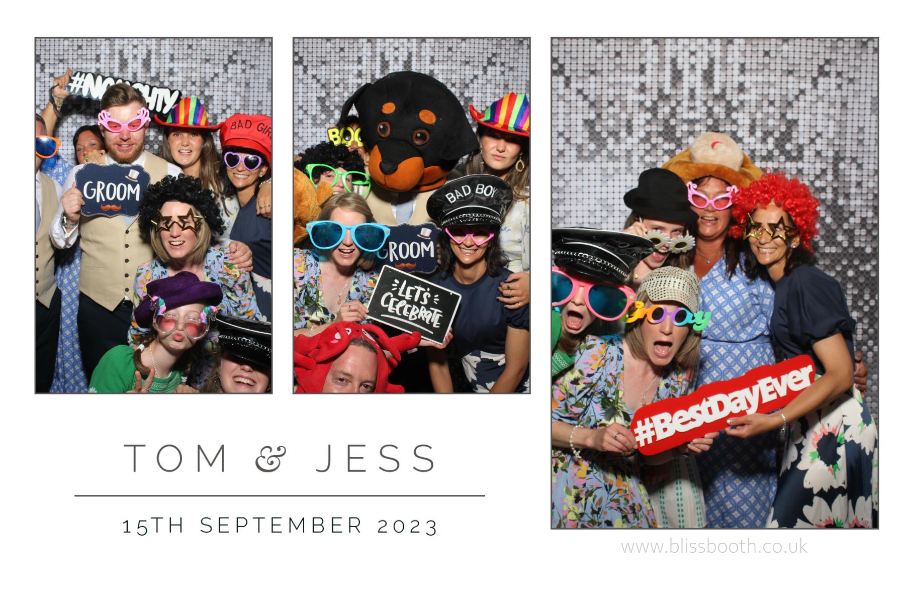 Tom and Jess | View more photos from the event at gallery.blissbooth.co.uk/u/BlissBooth/Tom-and-Jess