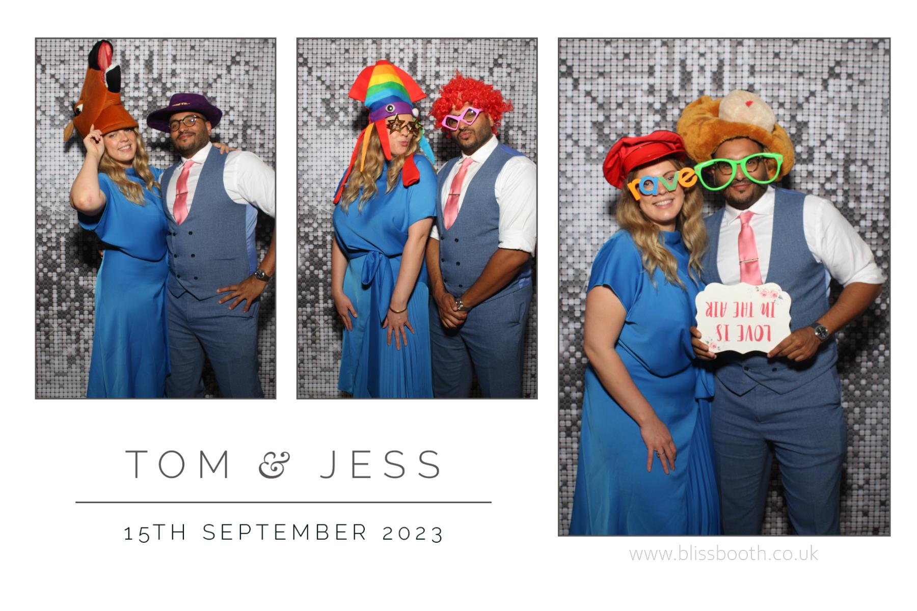 Tom and Jess | View more photos from the event at gallery.blissbooth.co.uk/u/BlissBooth/Tom-and-Jess